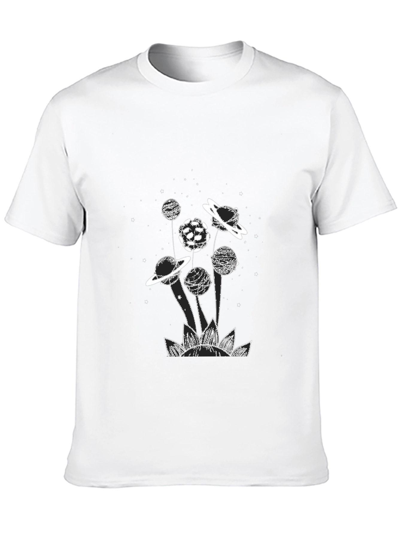 Planetary Dreams Graphic Tee - Black