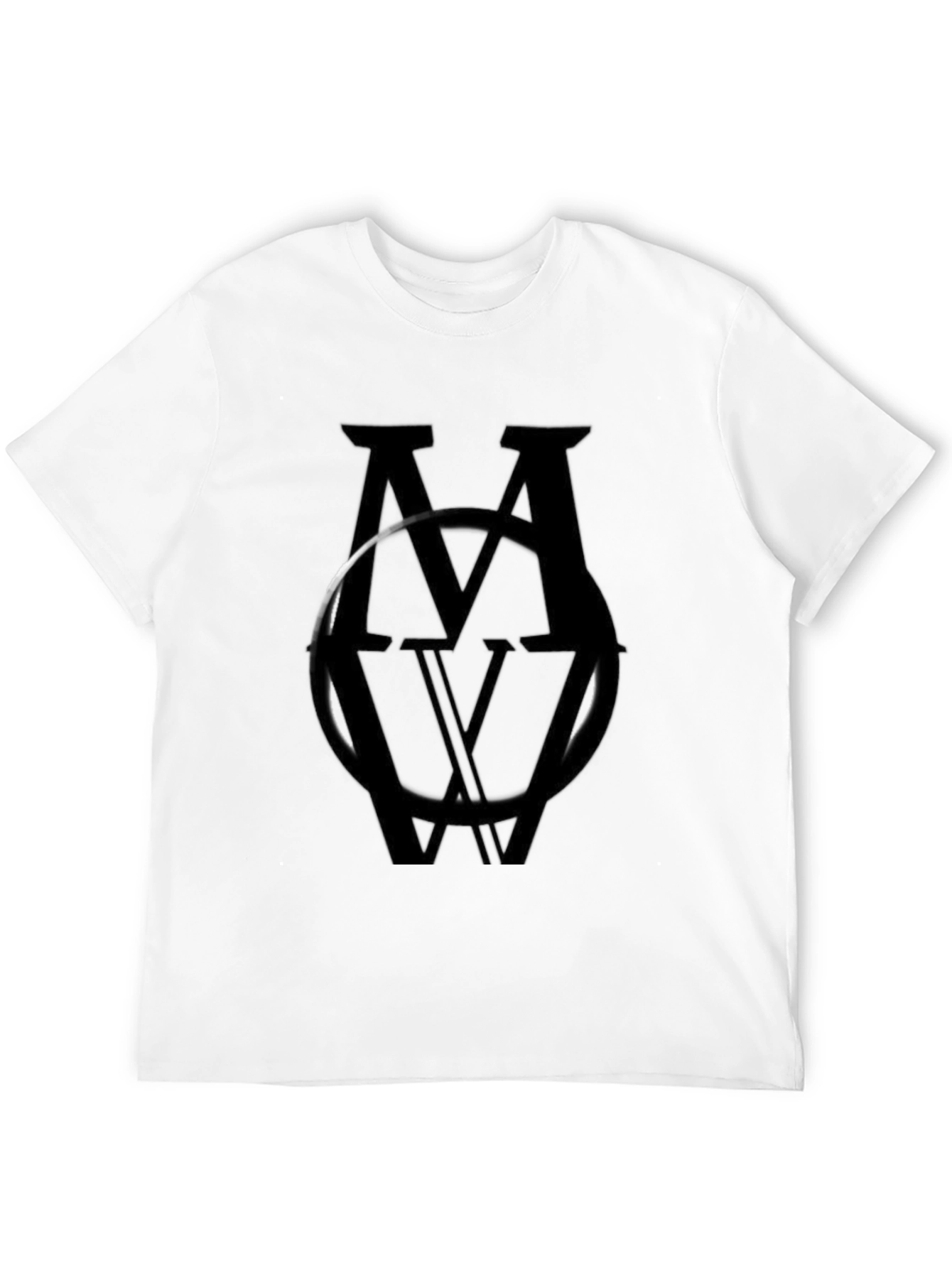 Monochromatic MV Logo Black T-Shirt
