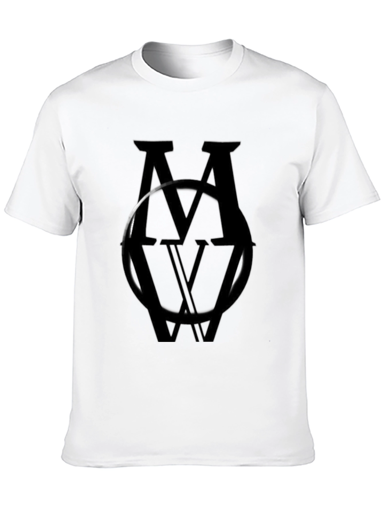 Monochromatic MV Logo Black T-Shirt