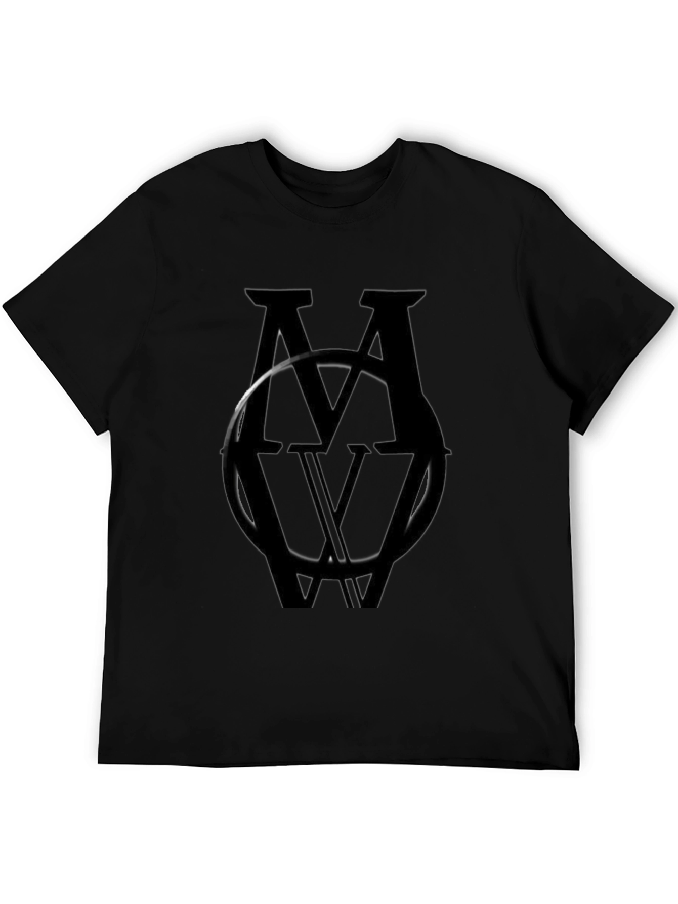 Monochromatic MV Logo Black T-Shirt