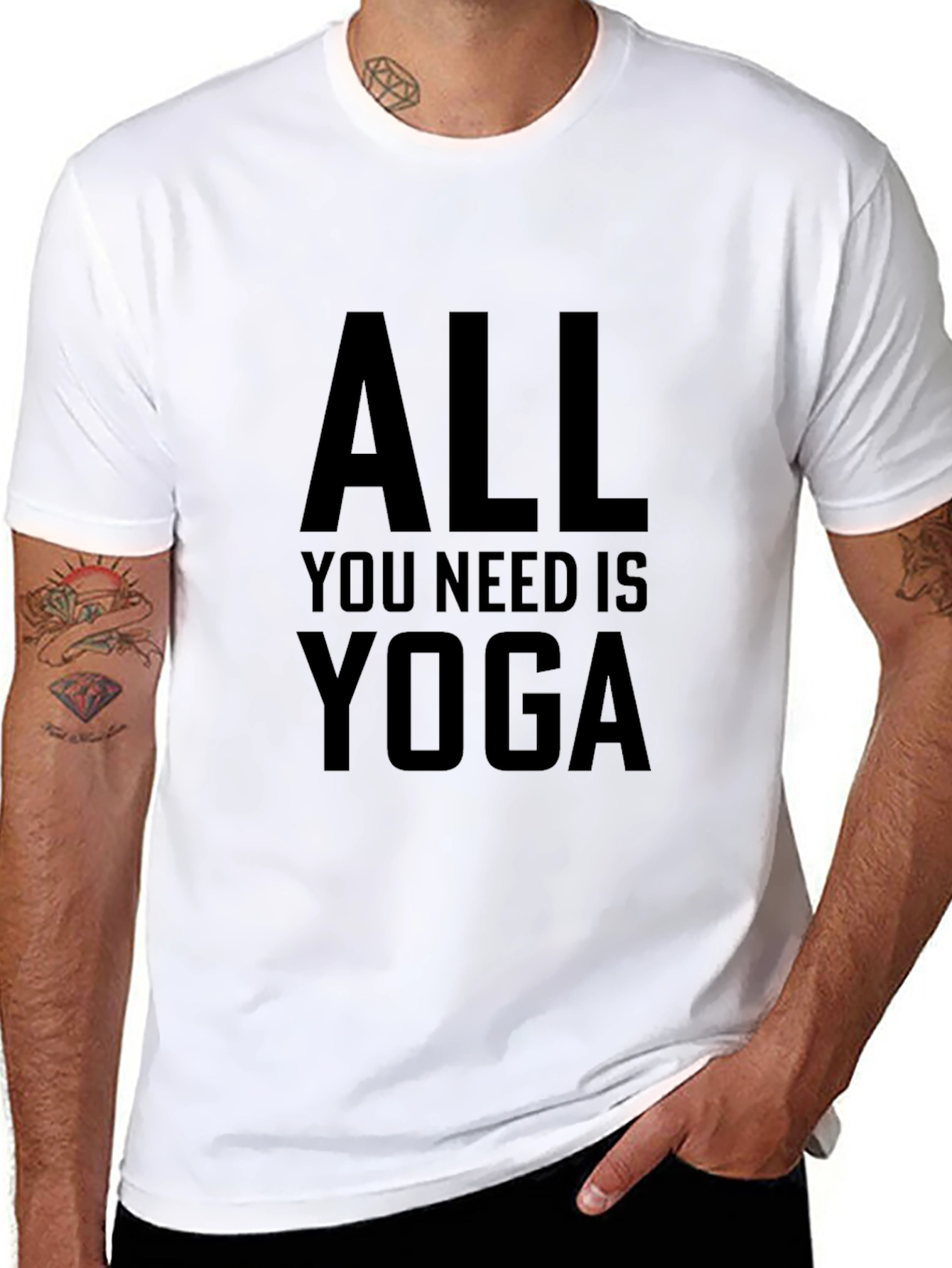 All You Need Is Yoga - Graphic T-Shirt