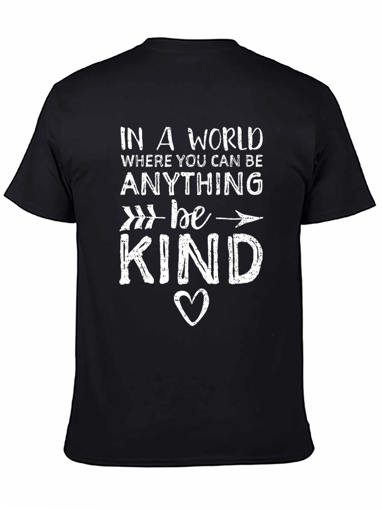 Be Kind Graphic T-Shirt - Black