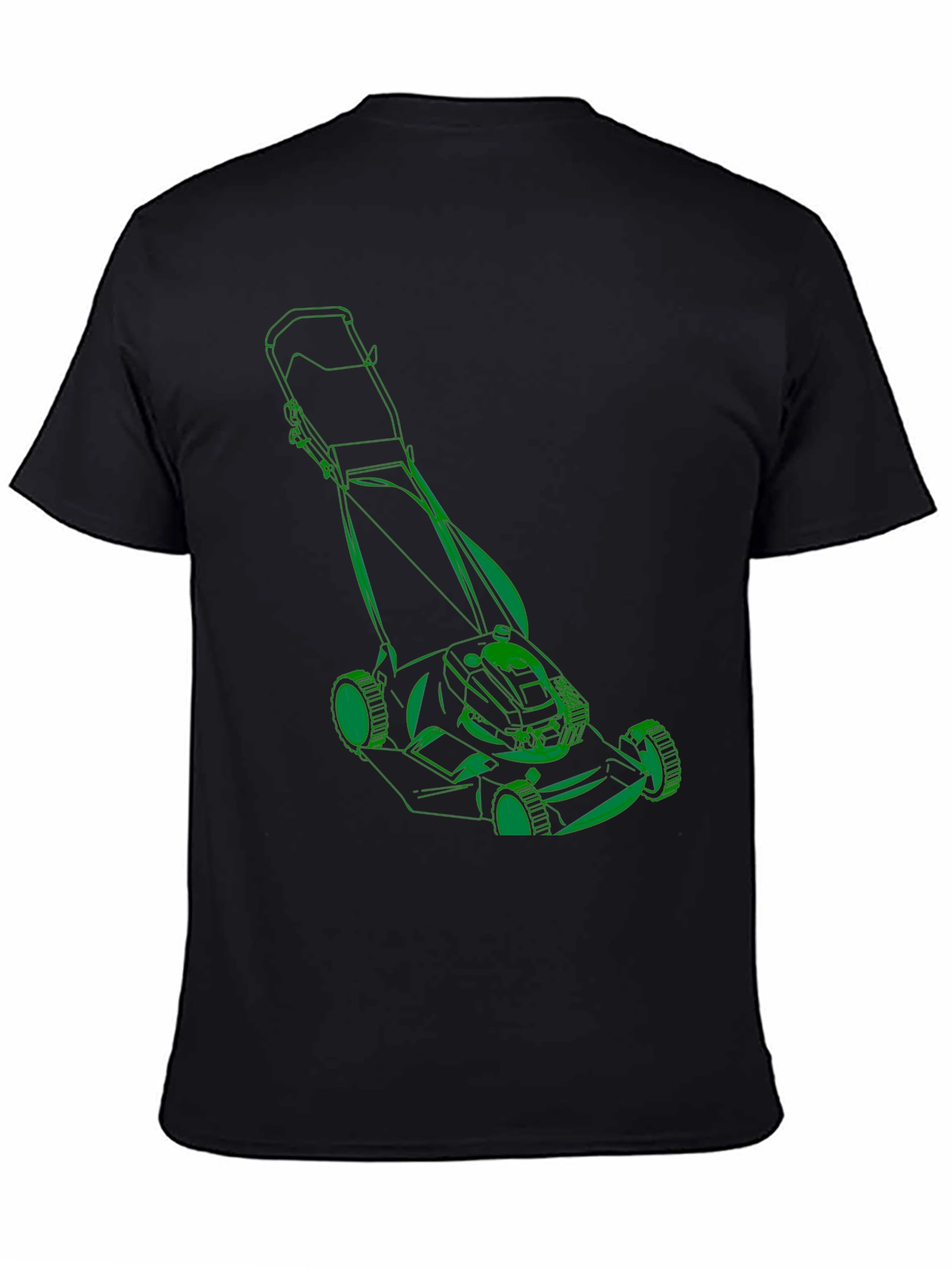 Lawn Mower T-Shirt - Graphic Print Tee