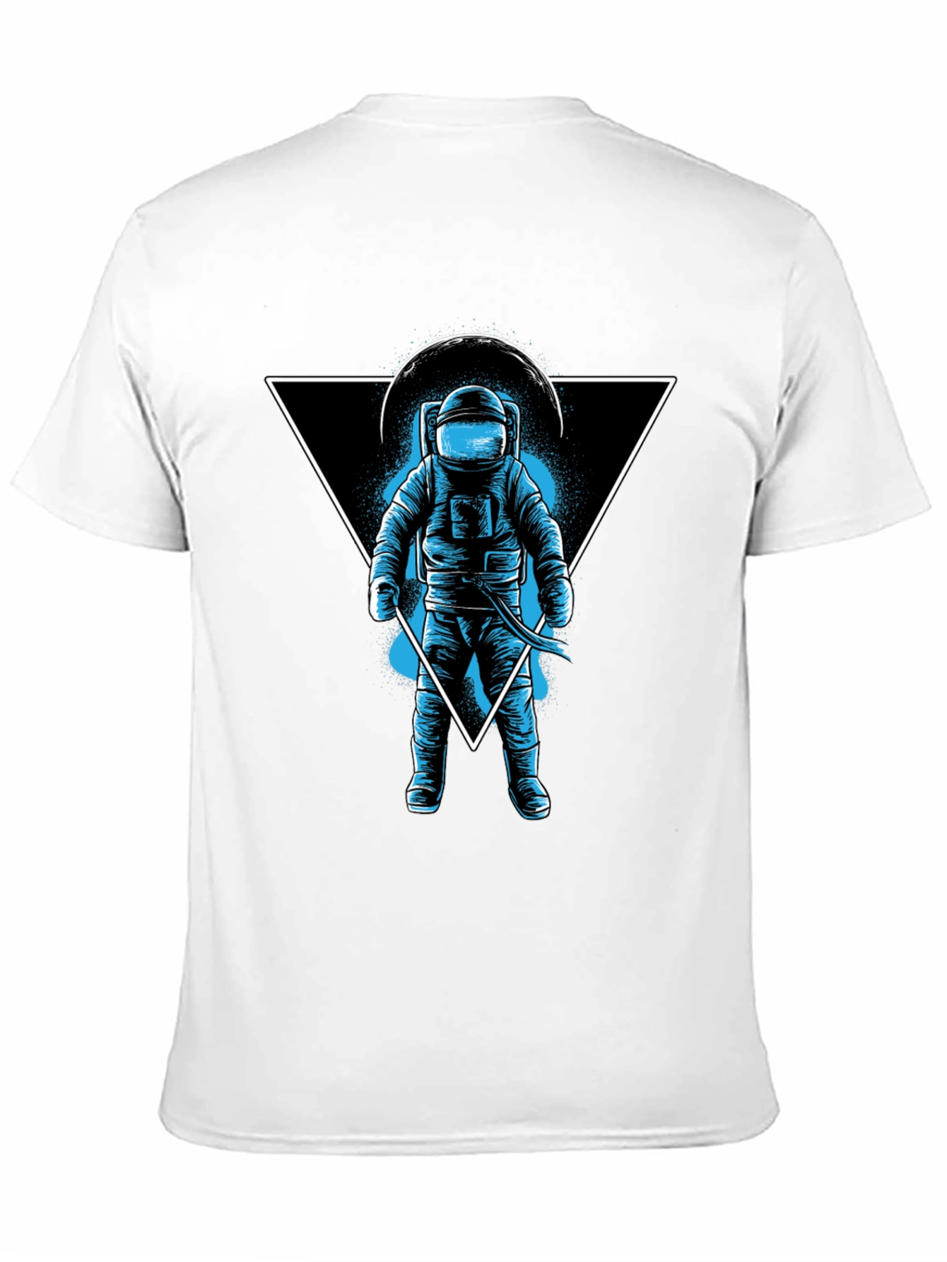 Astronaut Graphic T-Shirt - Unisex Black Tee