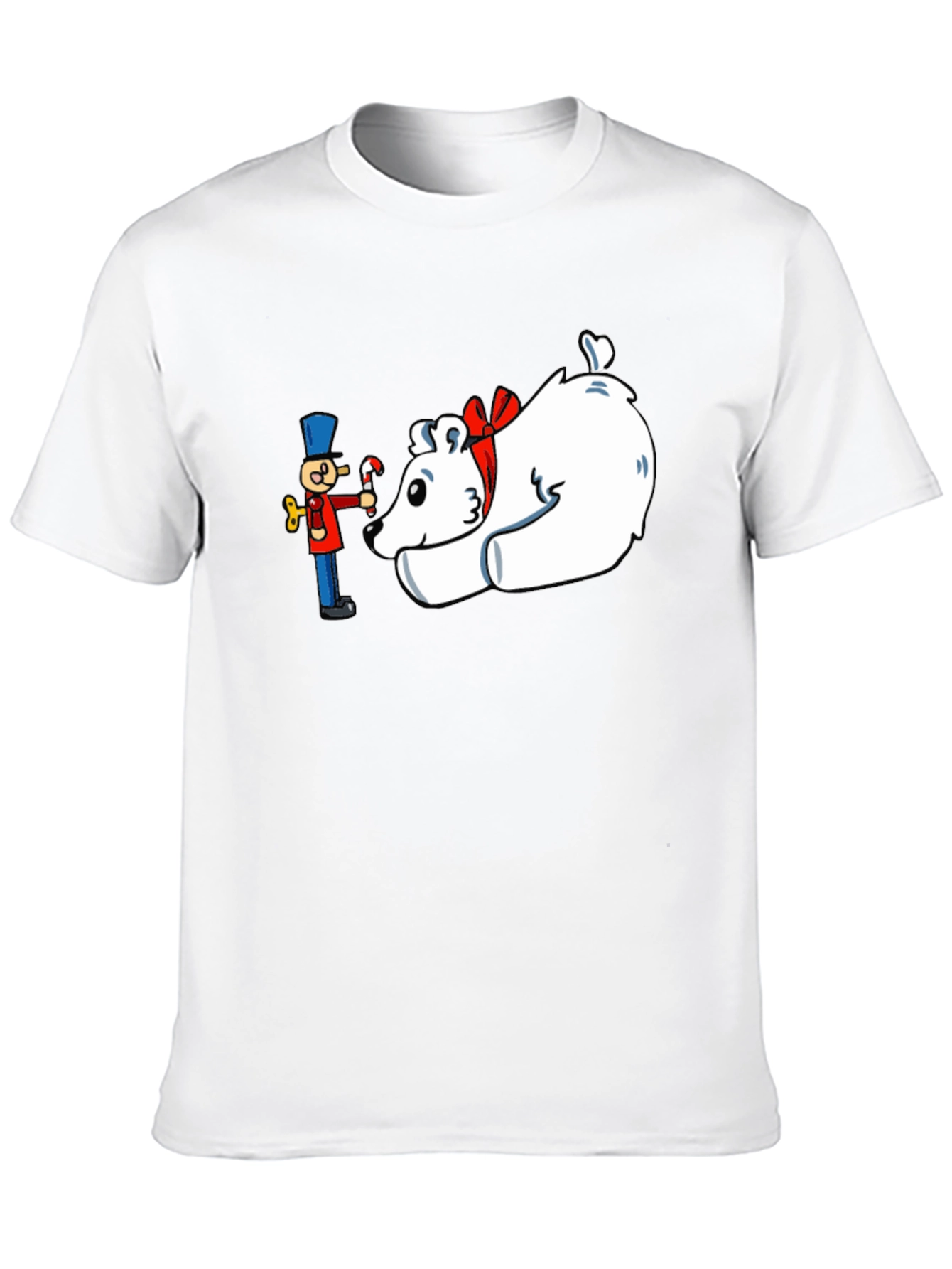 Festive Nutcracker & Polar Bear Graphic Tee