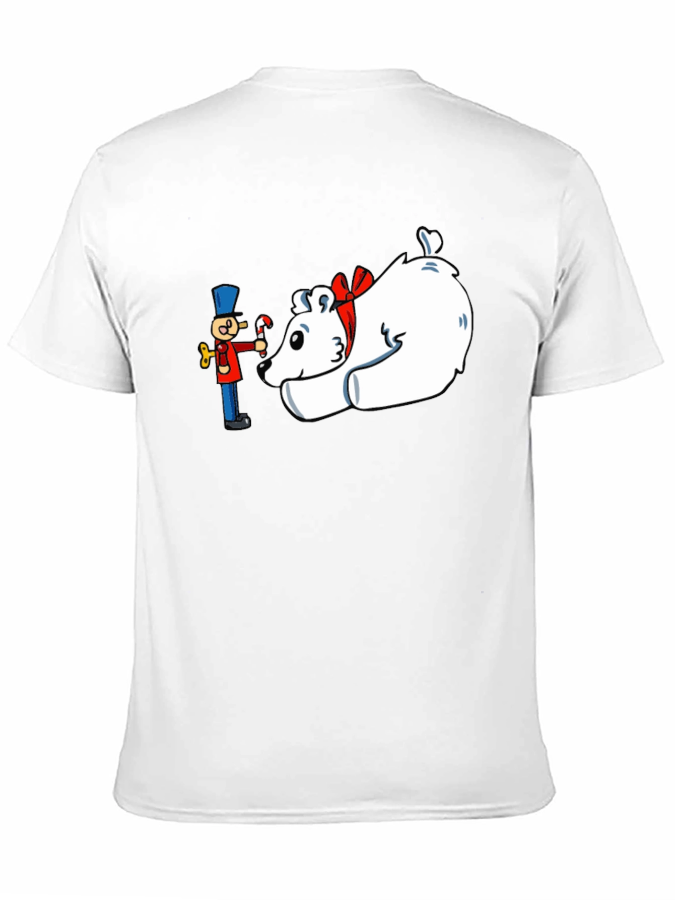 Festive Nutcracker & Polar Bear Graphic Tee