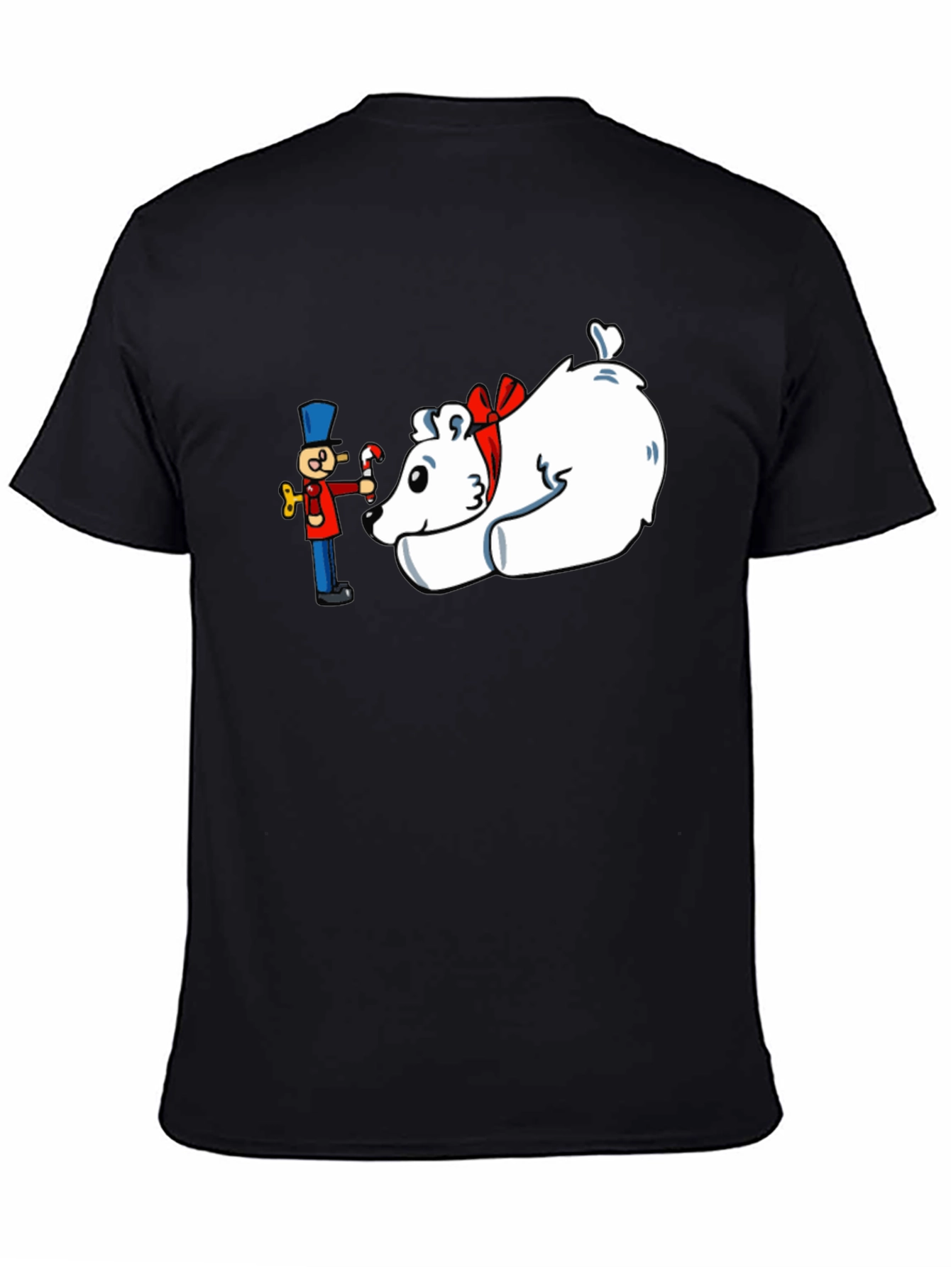 Festive Nutcracker & Polar Bear Graphic Tee