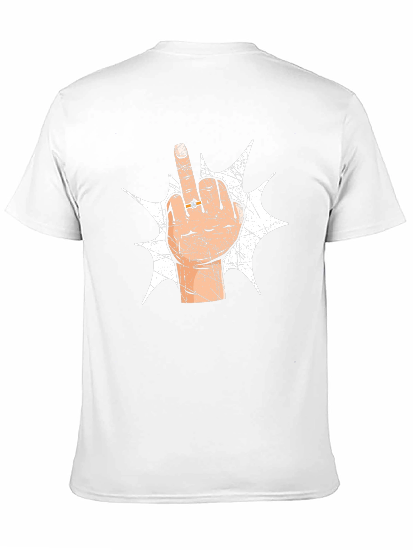 Middle Finger Ring Graphic Tee