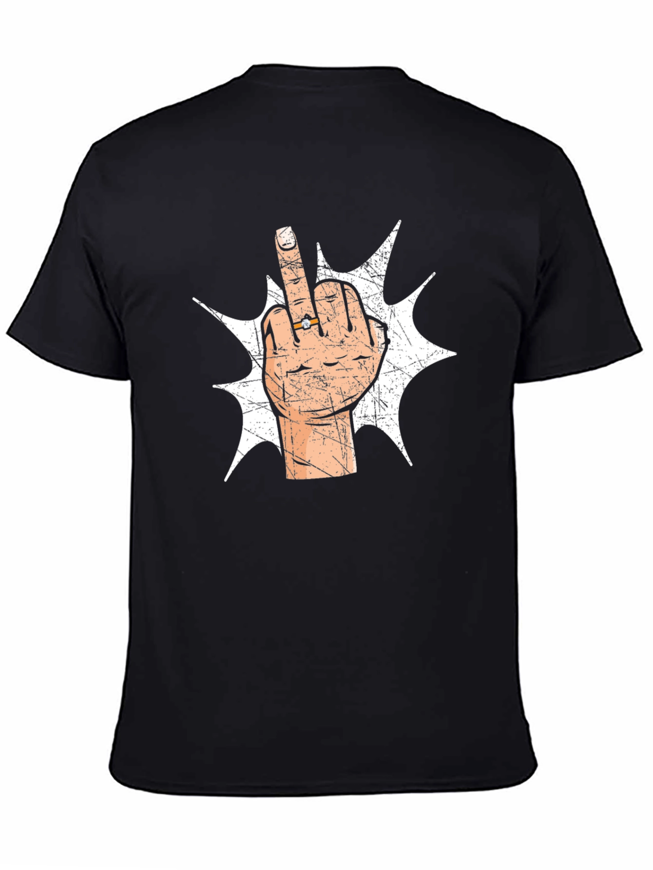 Middle Finger Ring Graphic Tee