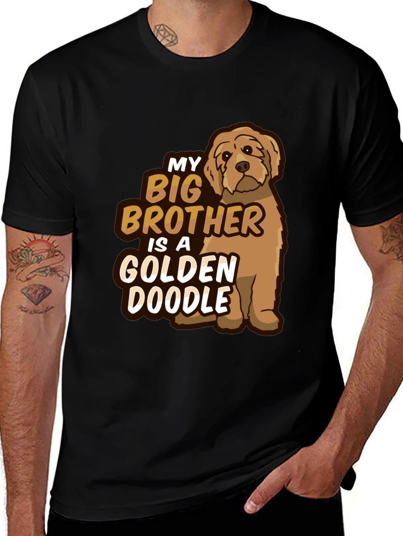 My Big Brother is a Golden Doodle T-Shirt