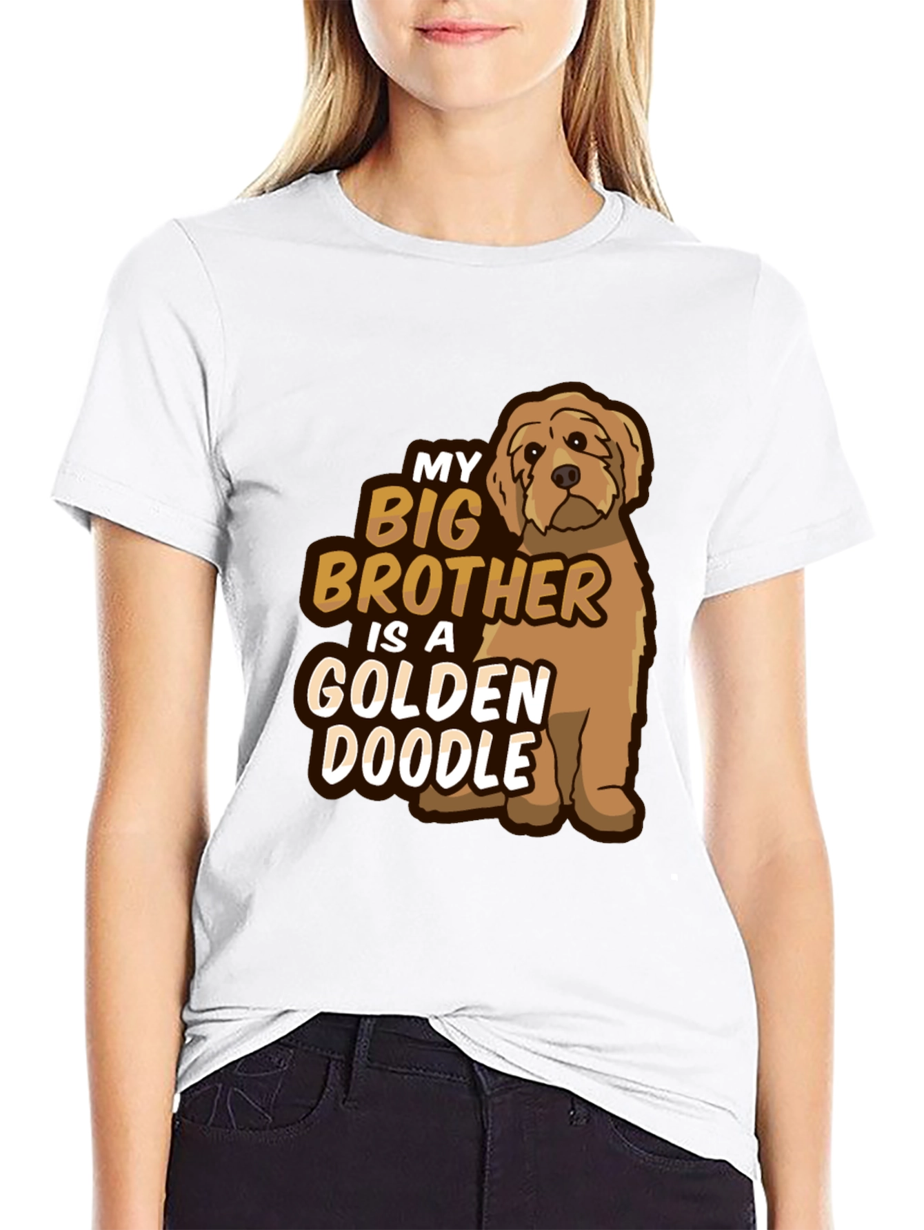 My Big Brother is a Golden Doodle T-Shirt