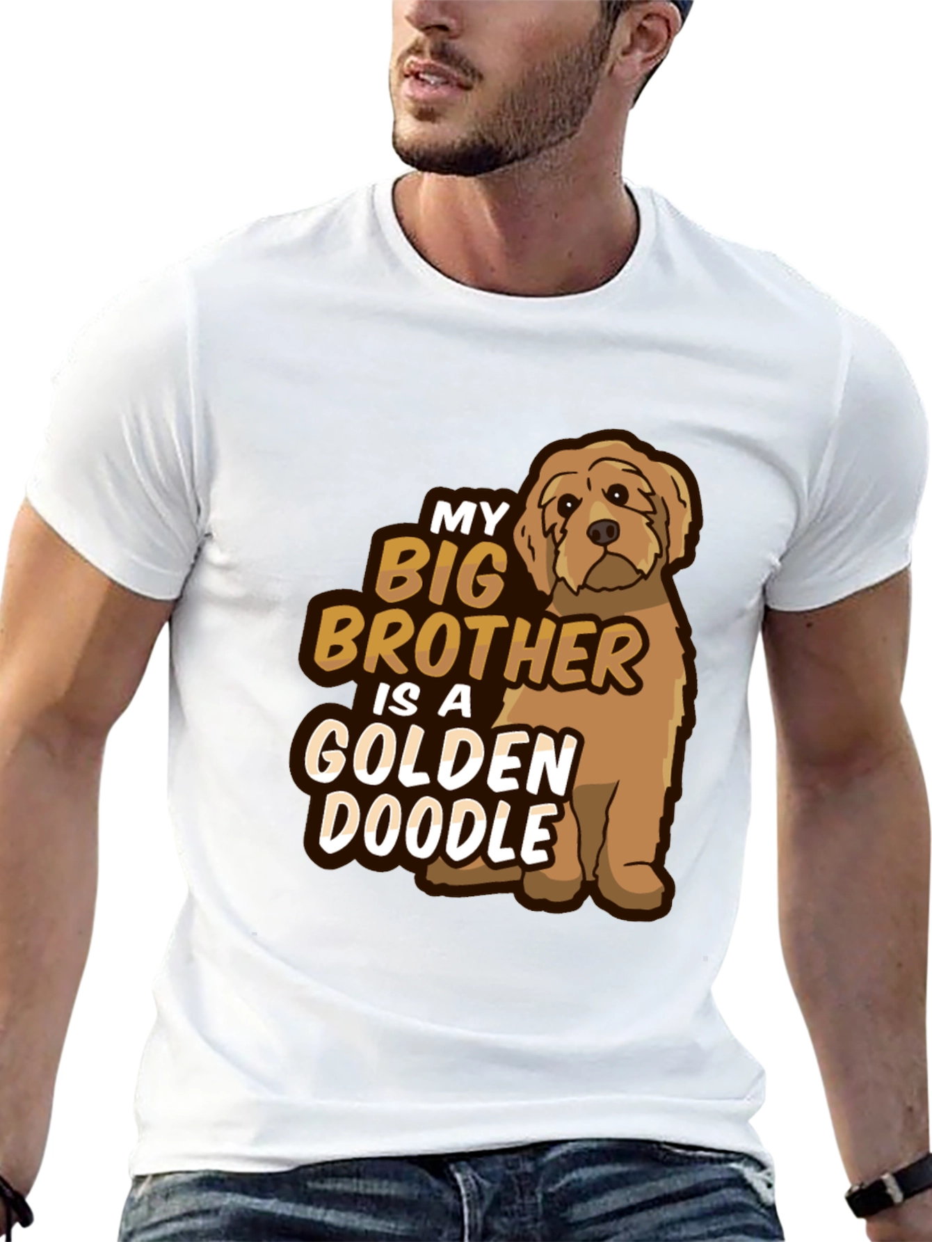 My Big Brother is a Golden Doodle T-Shirt