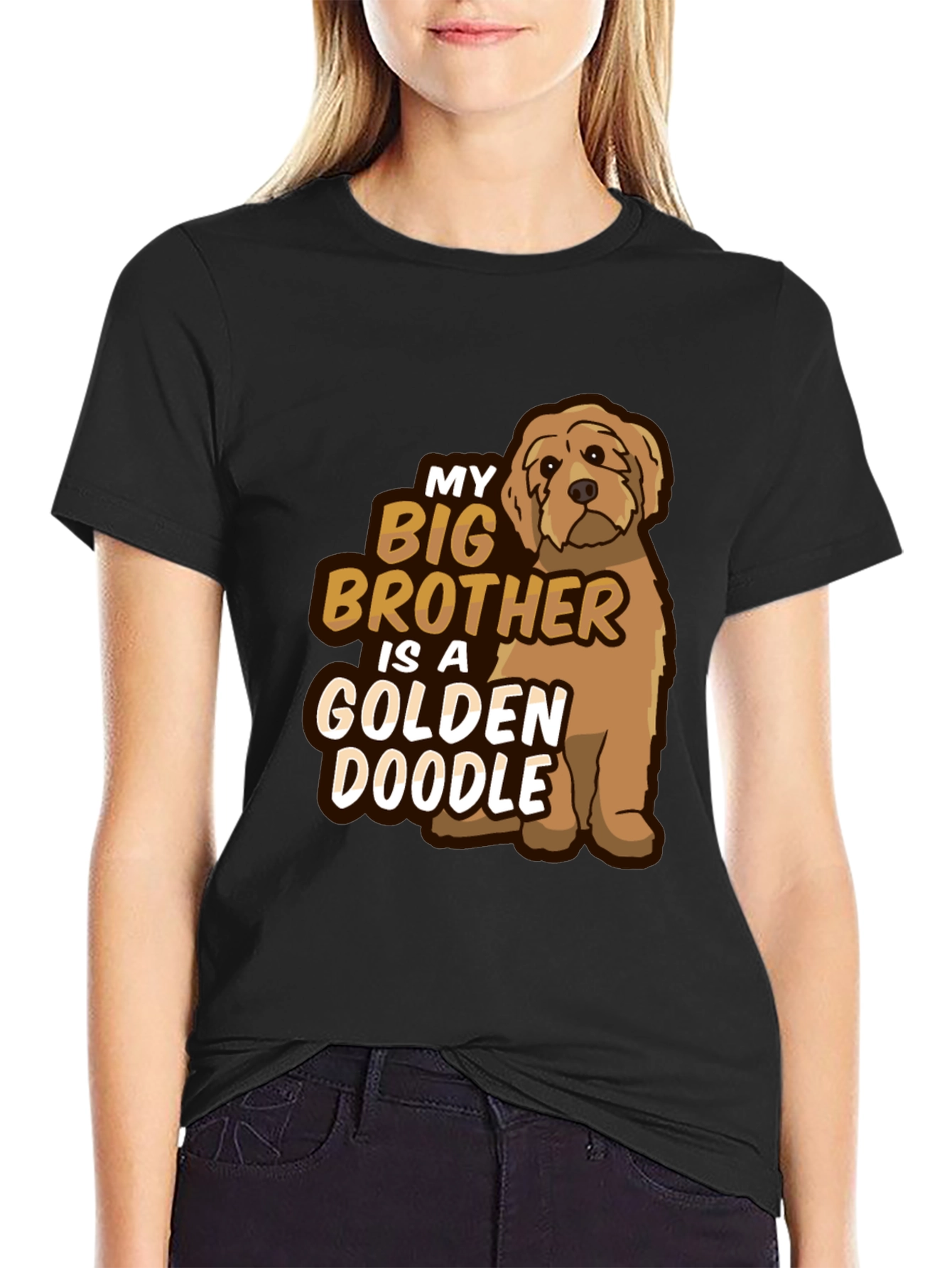 My Big Brother is a Golden Doodle T-Shirt