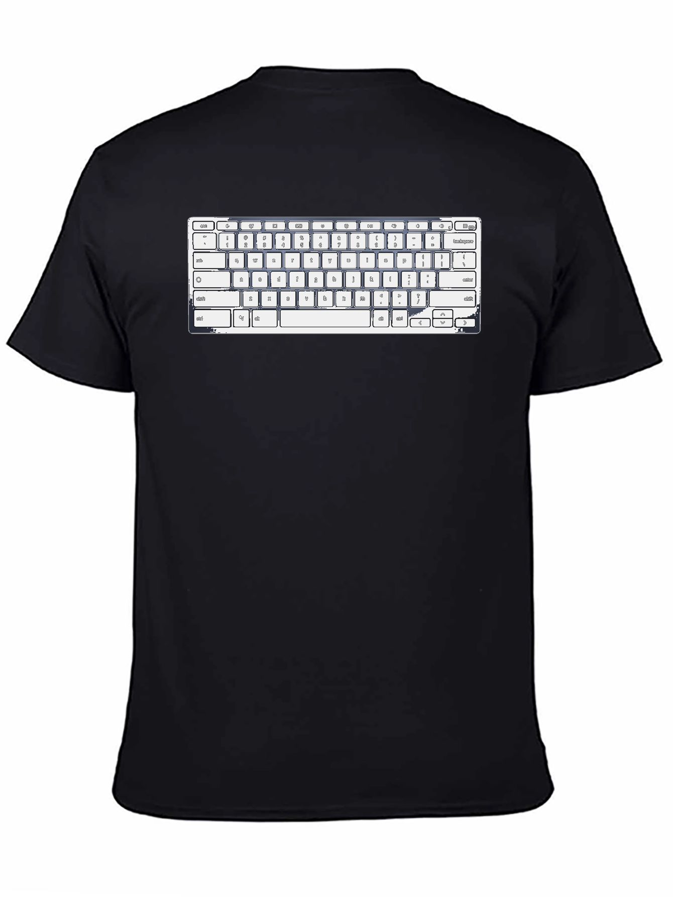 Keyboard Graphic T-Shirt - Tech Enthusiast Tee