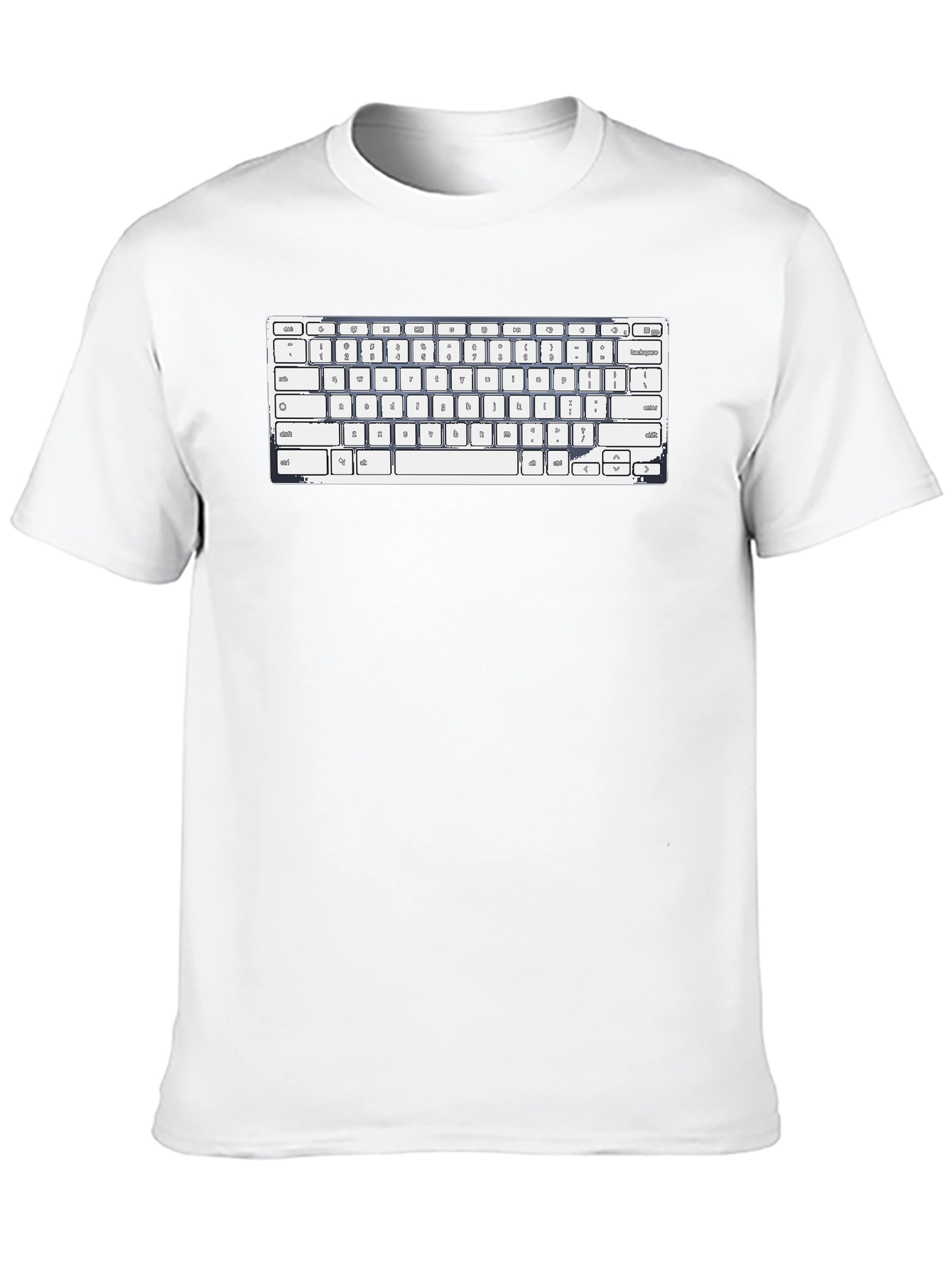 Keyboard Graphic T-Shirt - Tech Enthusiast Tee