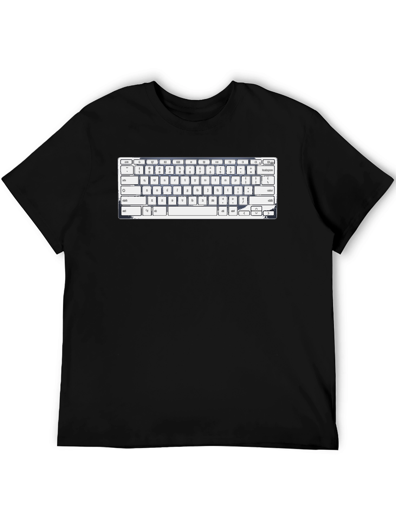 Keyboard Graphic T-Shirt - Tech Enthusiast Tee