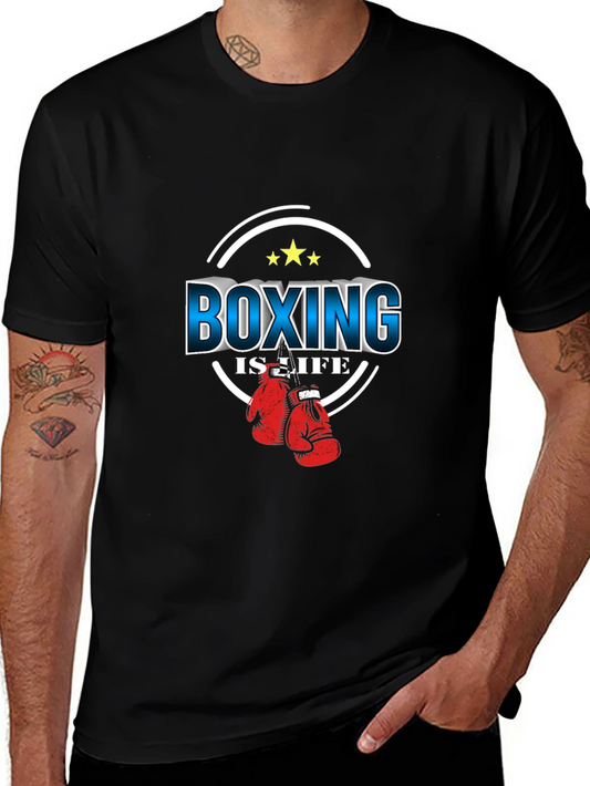 Boxing is Life Graphic T-Shirt
