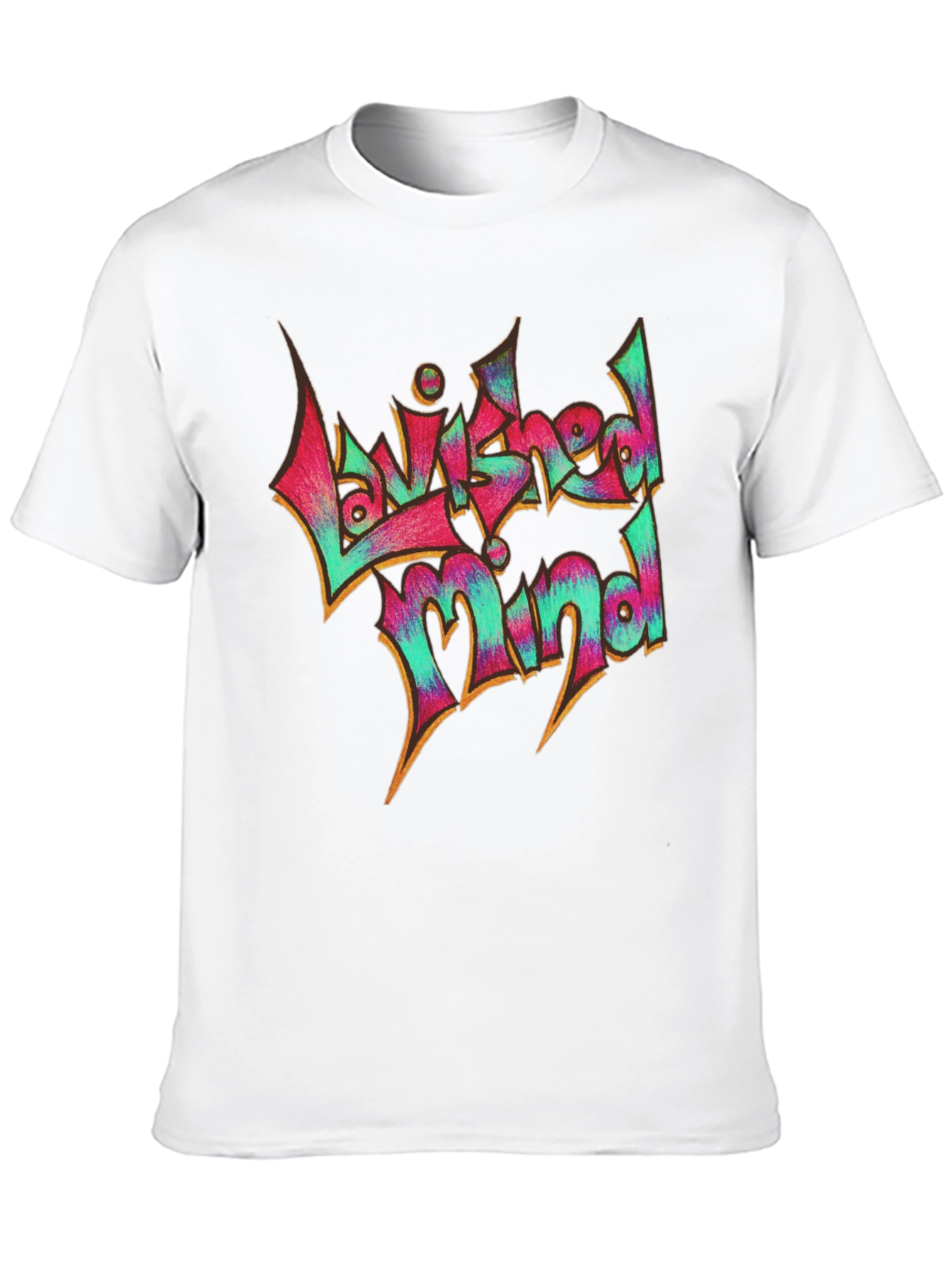 Lavished Mind Graphic Tee - Black Cotton Casual Shirt