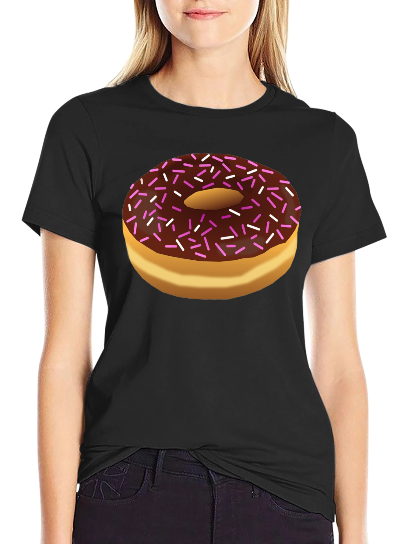 Donut Graphic Tee - Sweet Treat Style