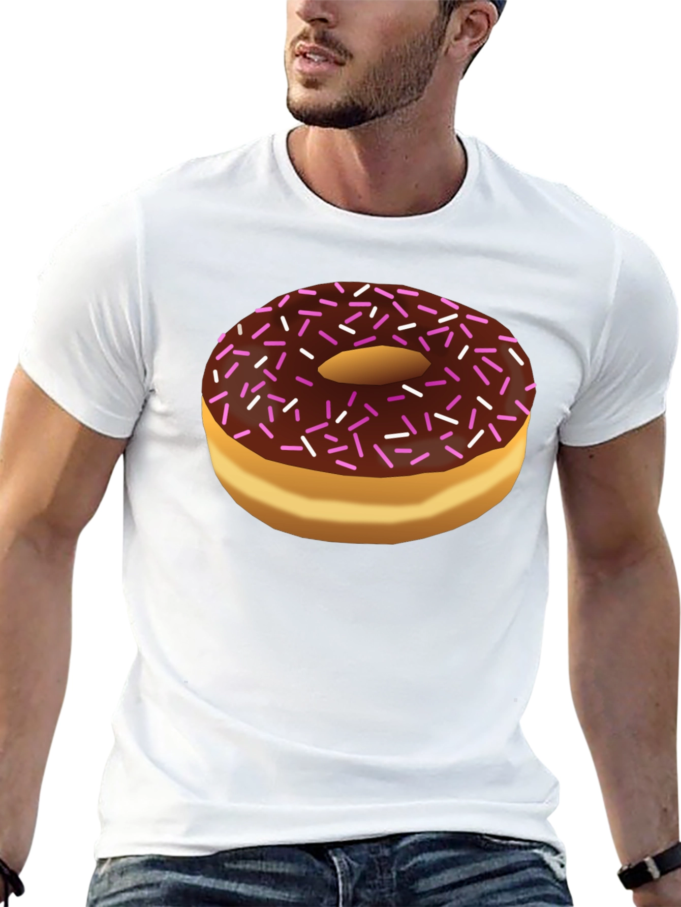 Donut Graphic Tee - Sweet Treat Style