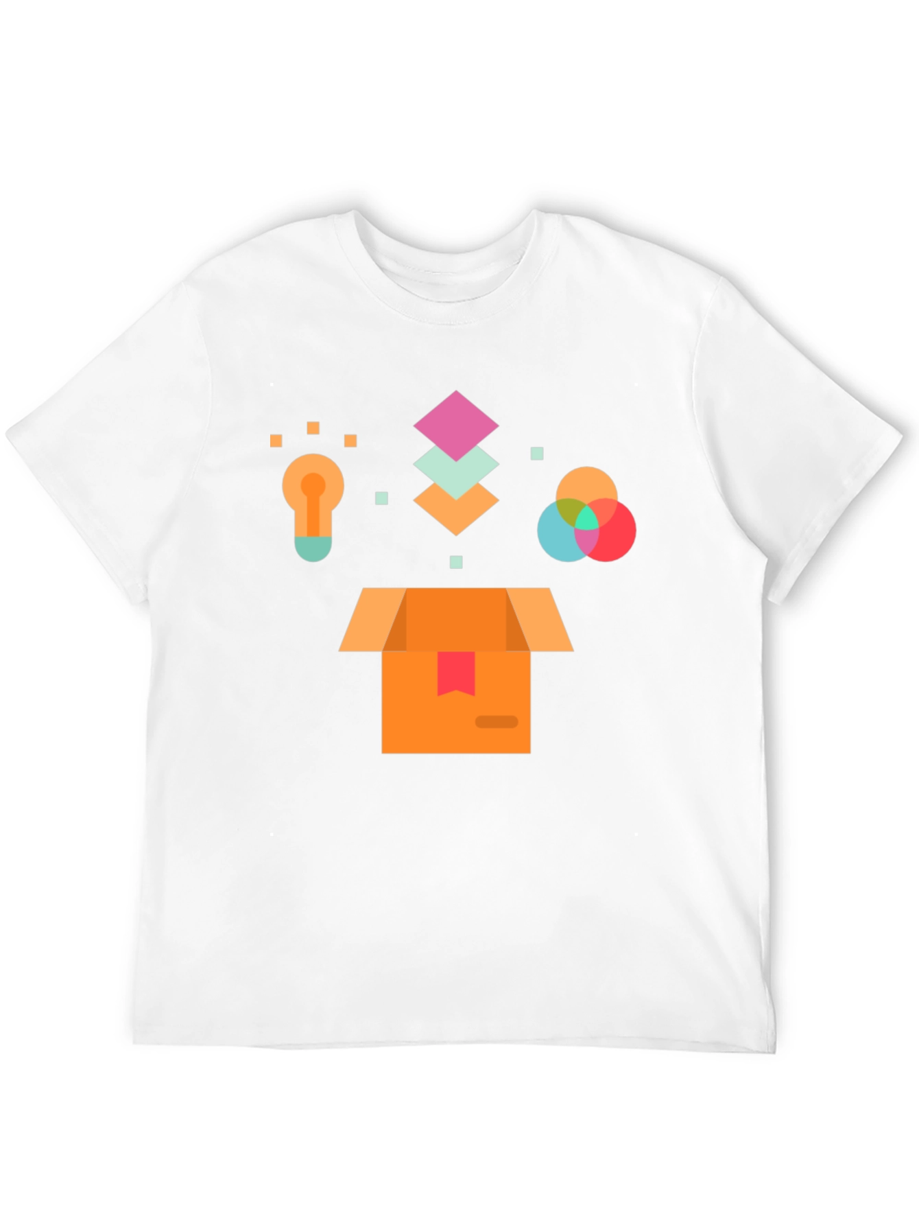 Creative Box T-Shirt - Black Graphic Tee