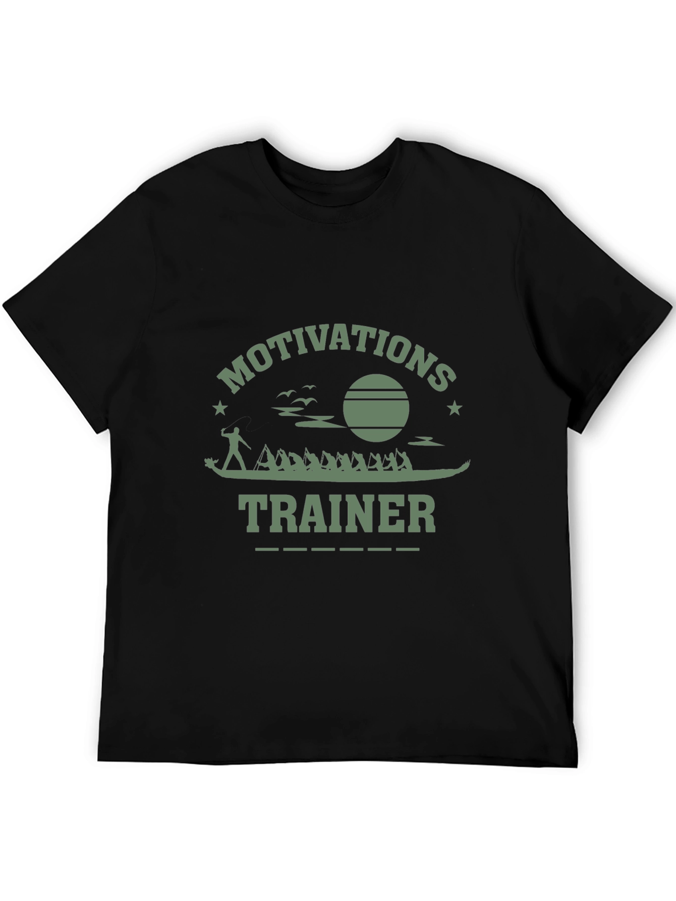 Motivational Trainer Graphic T-Shirt