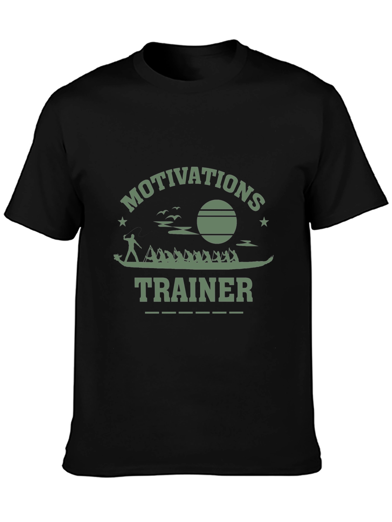Motivational Trainer Graphic T-Shirt