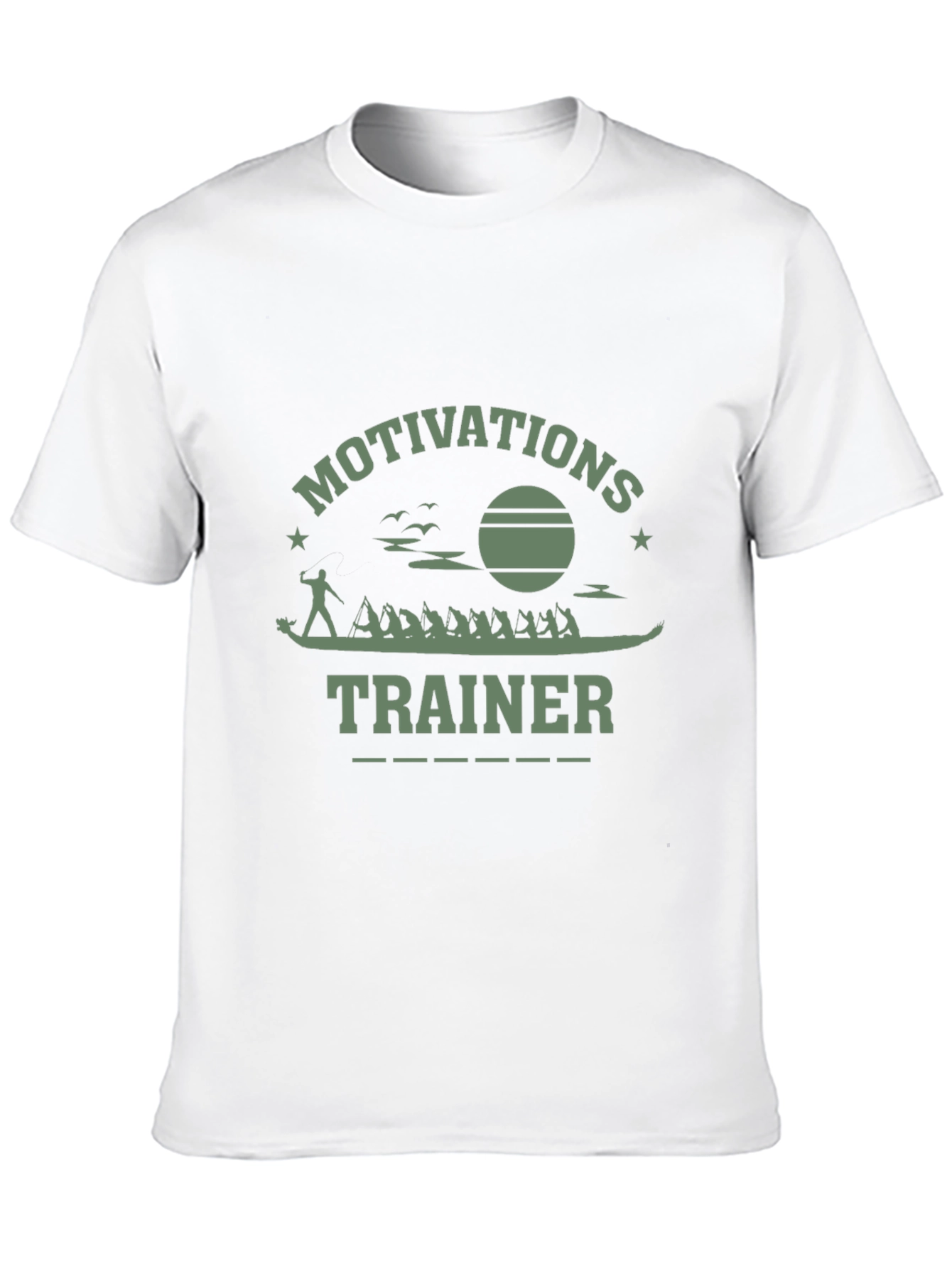 Motivational Trainer Graphic T-Shirt