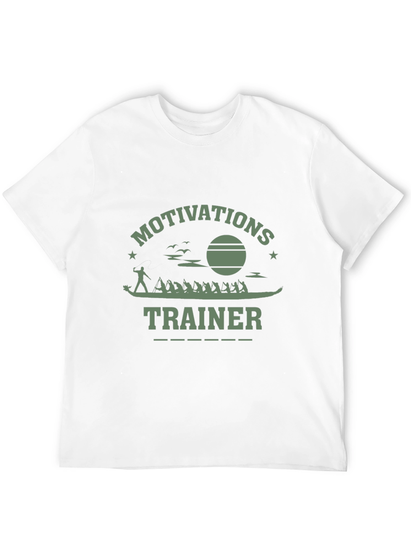 Motivational Trainer Graphic T-Shirt