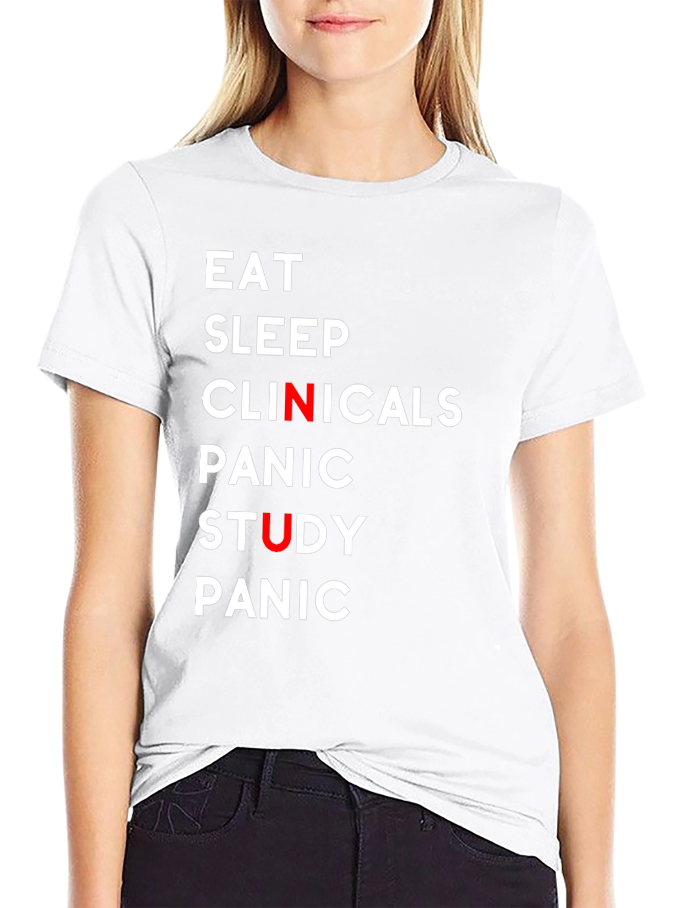 Eat Sleep Clinicals Funny T-Shirt