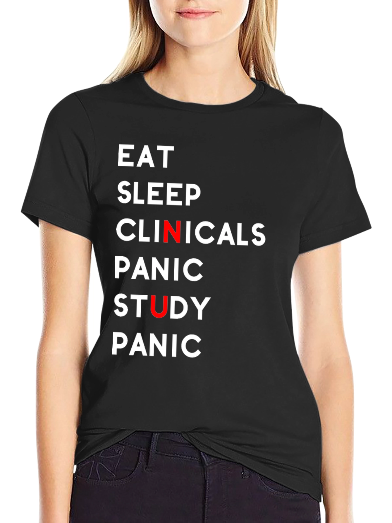 Eat Sleep Clinicals Funny T-Shirt