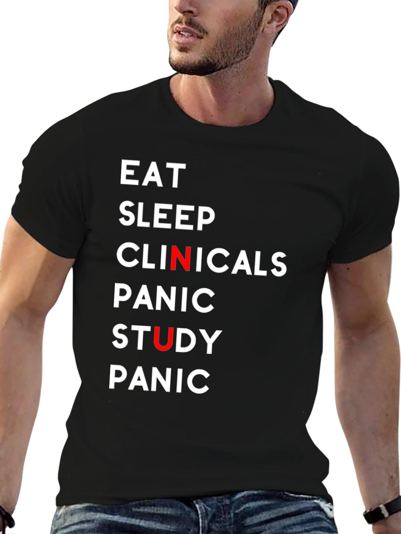 Eat Sleep Clinicals Funny T-Shirt