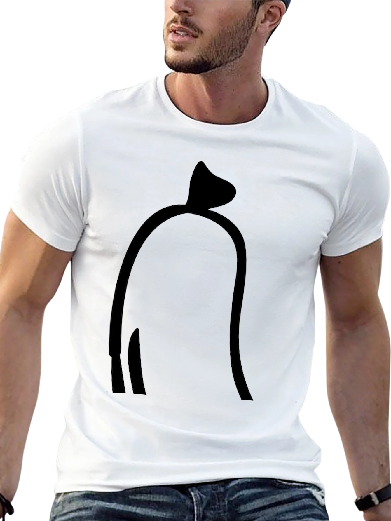Sausage Shape Tee - Novelty T-Shirt