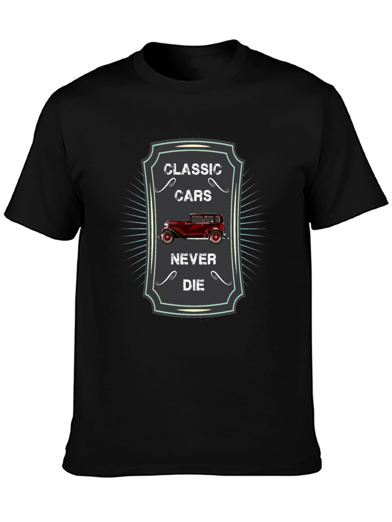 Classic Cars Never Die Graphic Tee
