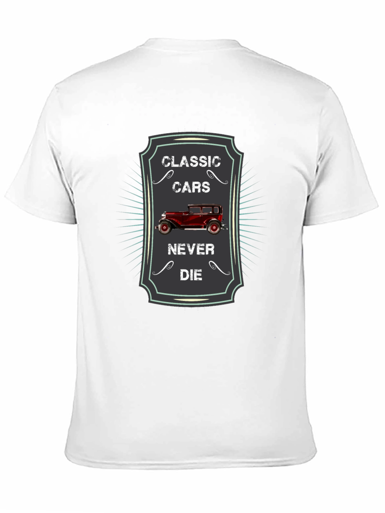 Classic Cars Never Die Graphic Tee