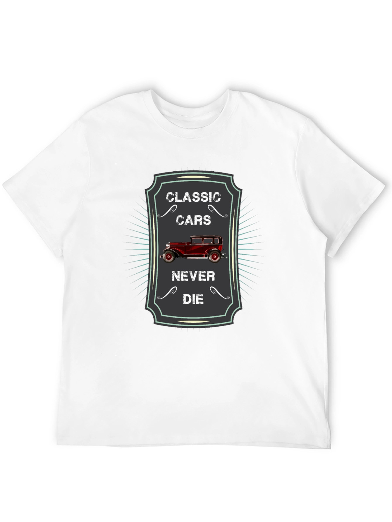 Classic Cars Never Die Graphic Tee