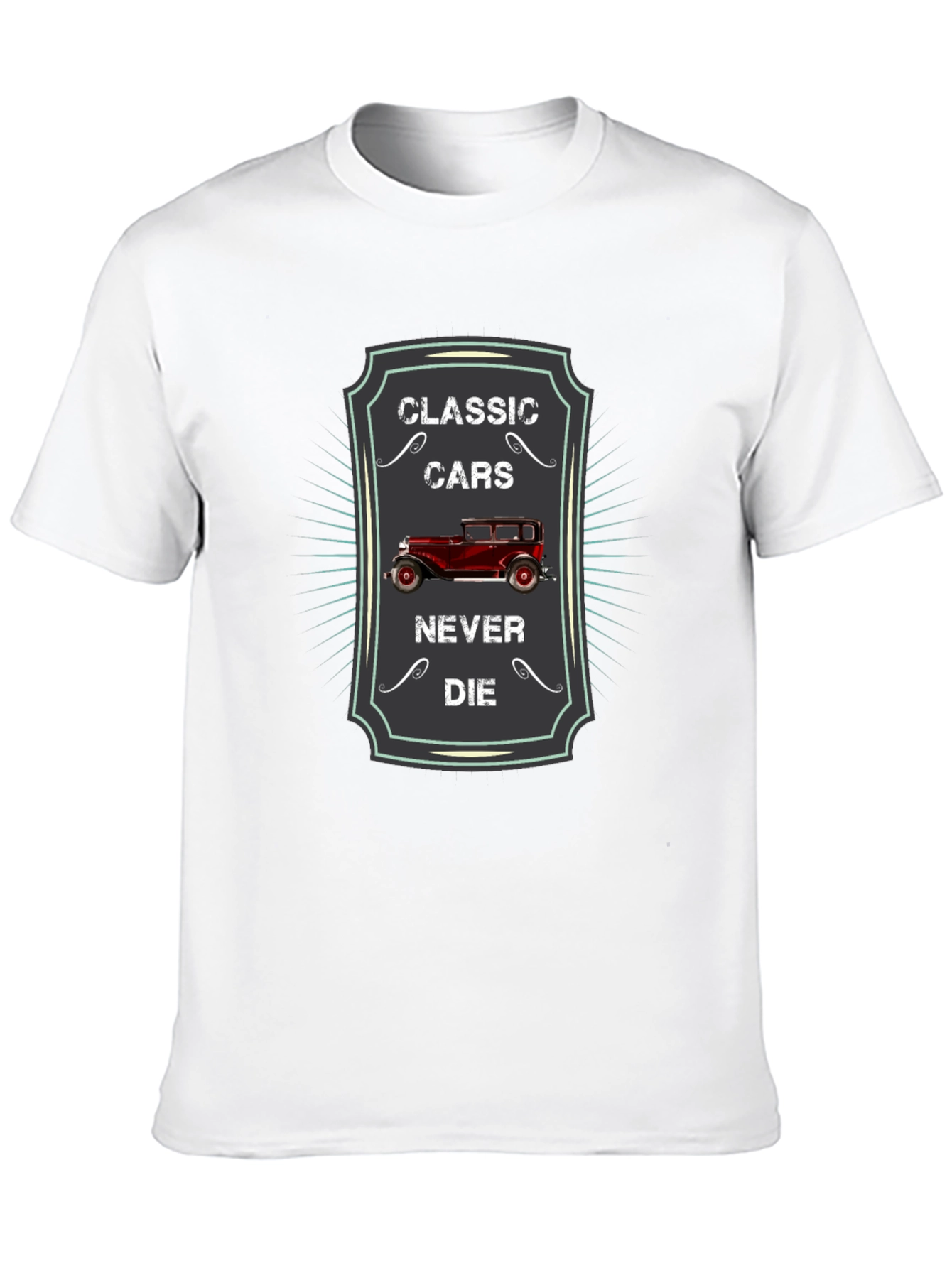 Classic Cars Never Die Graphic Tee