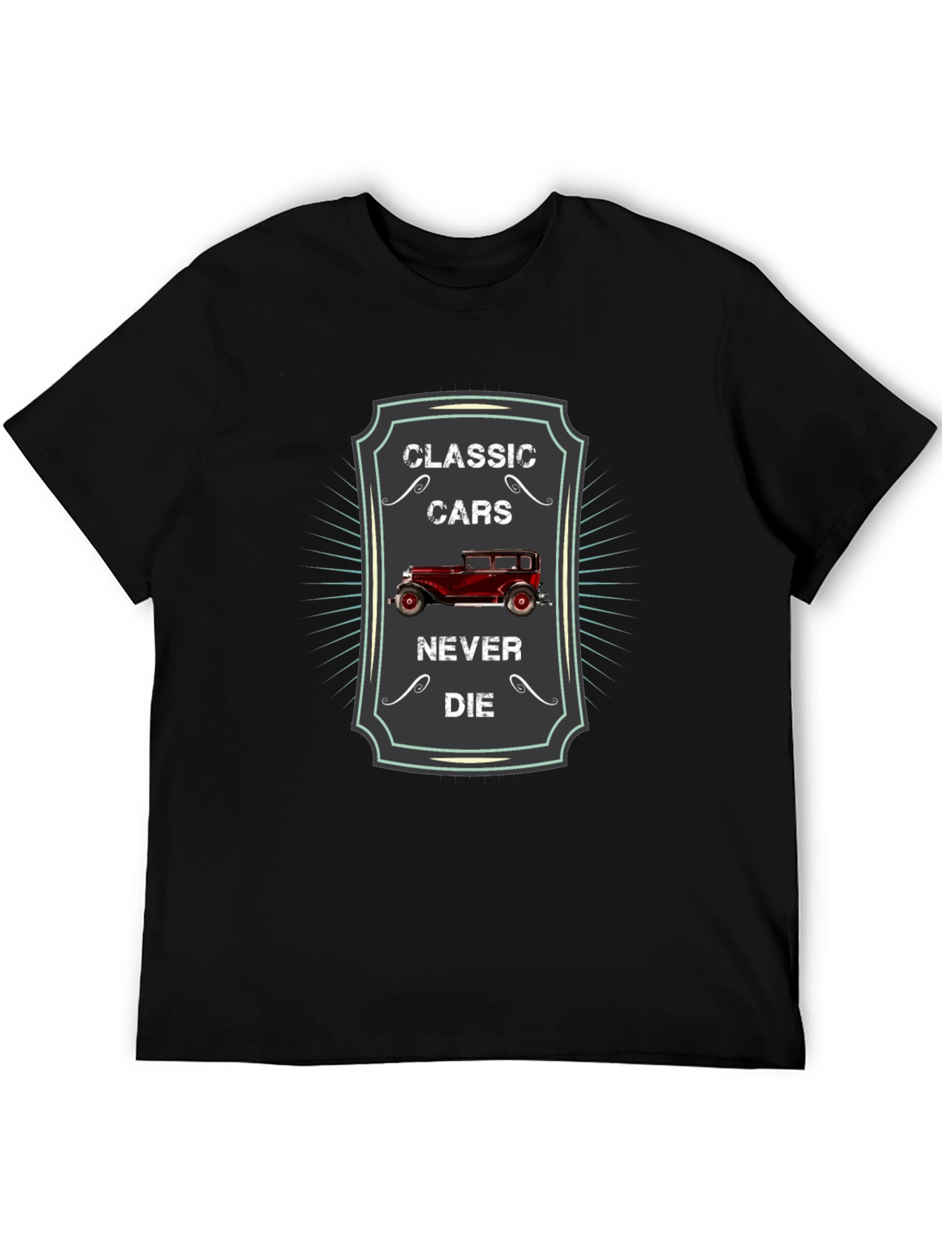 Classic Cars Never Die Graphic Tee