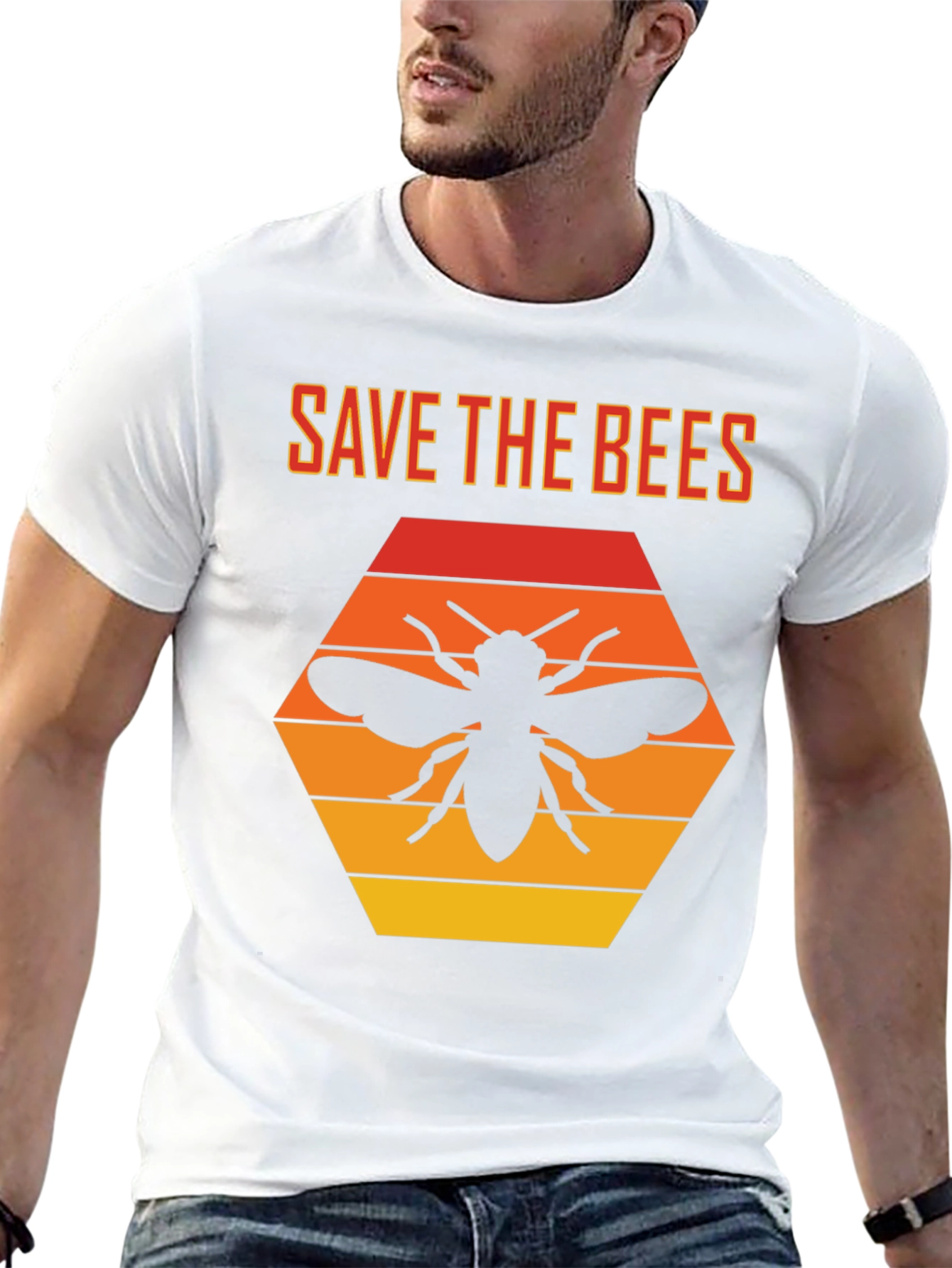 Save the Bees T-Shirt - Honeybee Graphic Tee