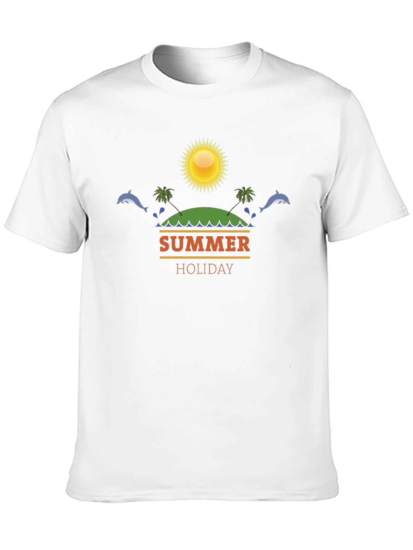 Summer Holiday Black T-Shirt