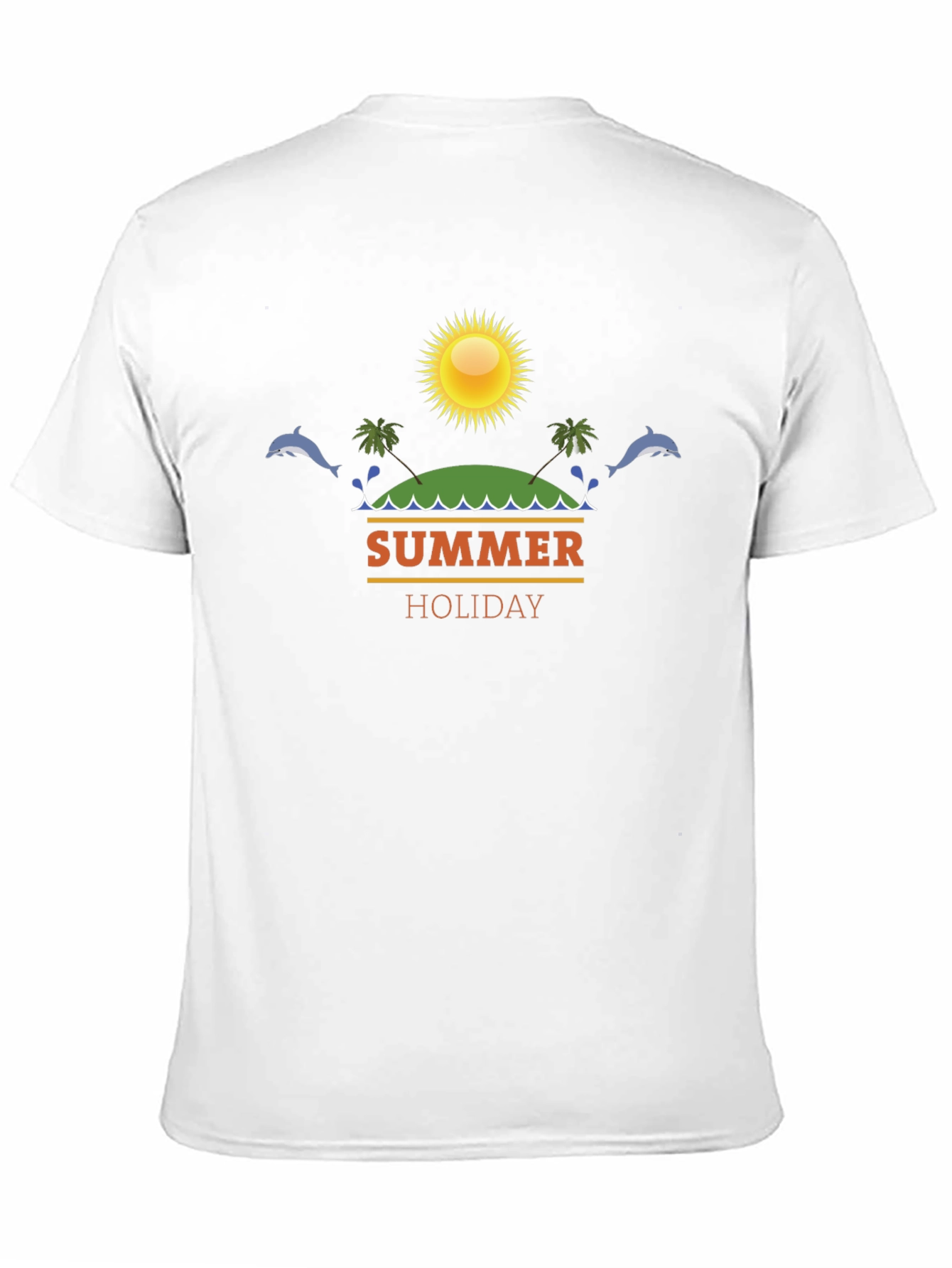 Summer Holiday Black T-Shirt