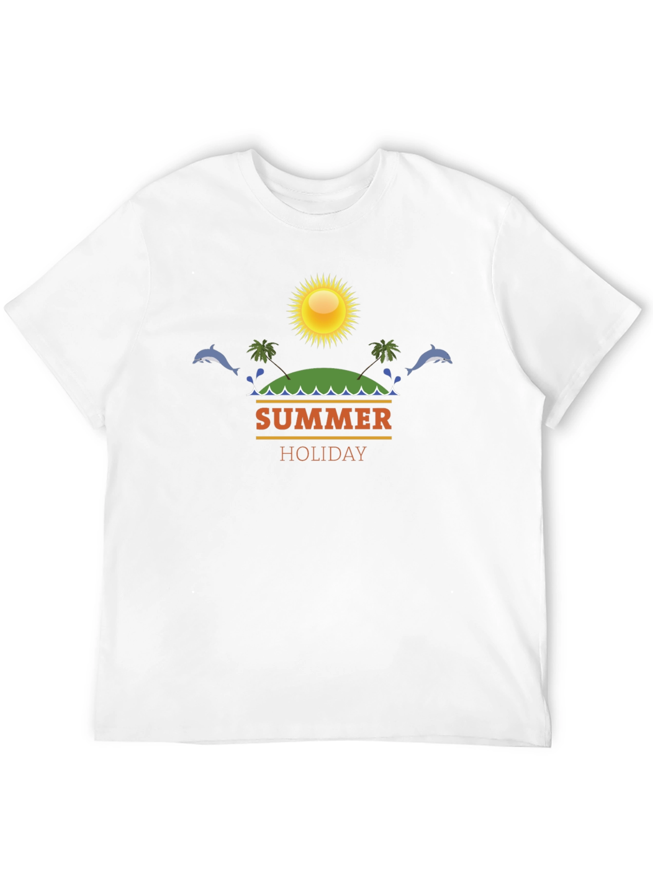 Summer Holiday Black T-Shirt