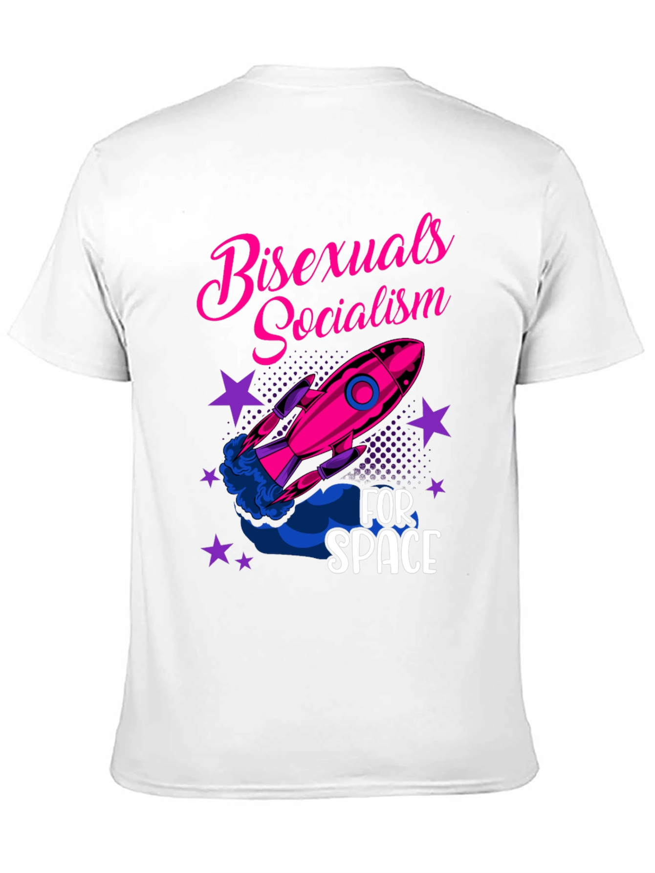 Bisexuals Socialism for Space Graphic Tee