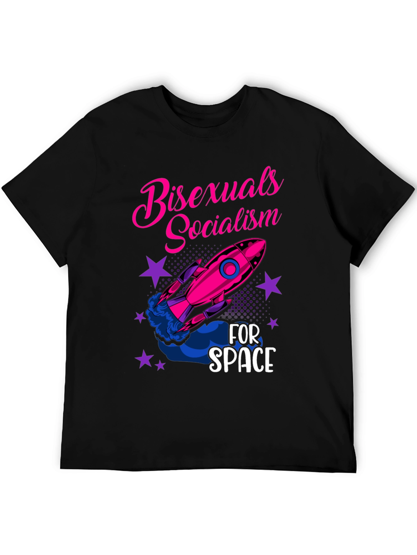 Bisexuals Socialism for Space Graphic Tee
