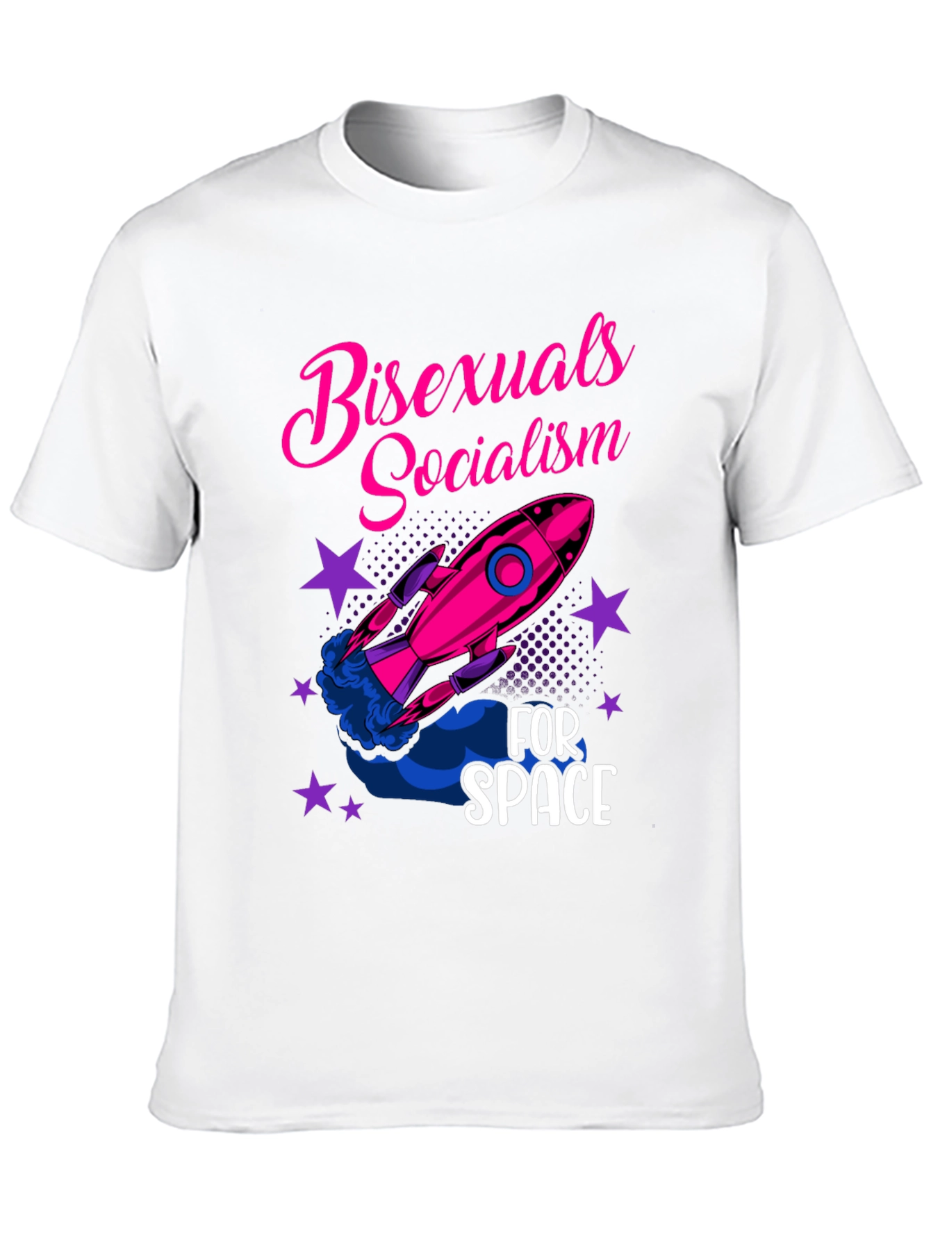 Bisexuals Socialism for Space Graphic Tee