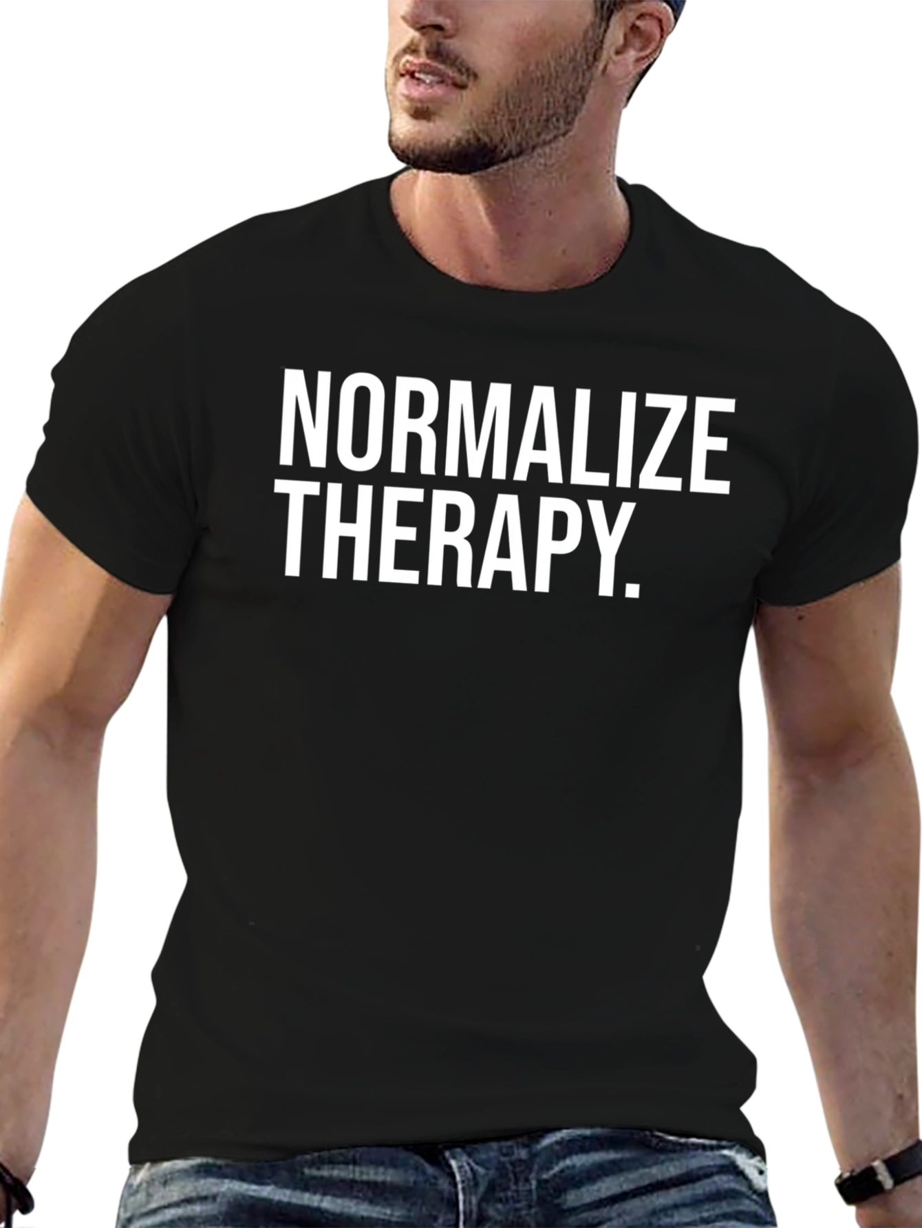 Normalize Therapy T-Shirt - Mental Health Awareness