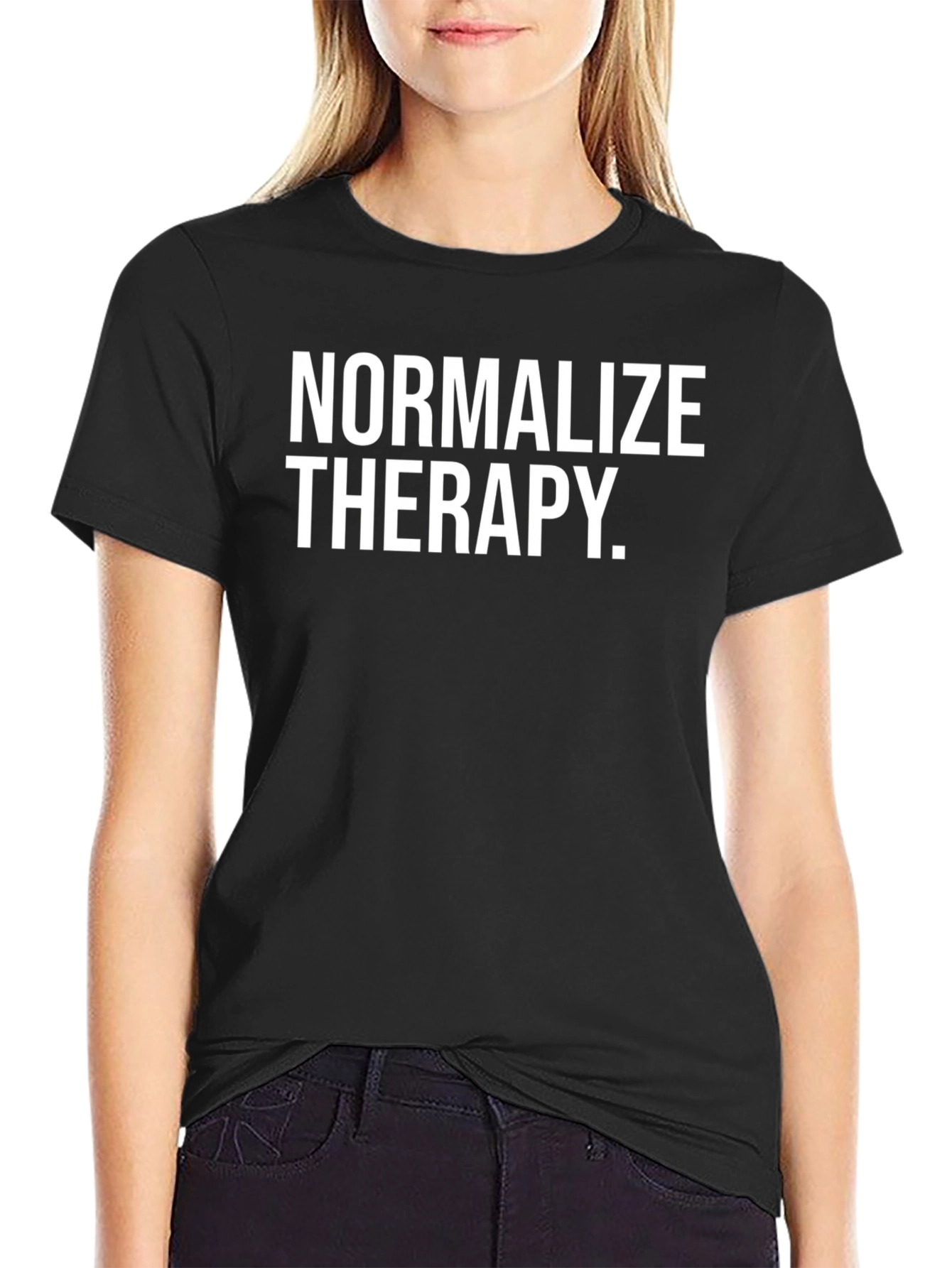 Normalize Therapy T-Shirt - Mental Health Awareness