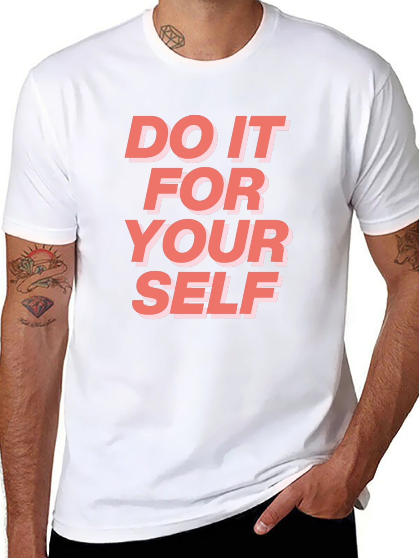 Motivational Graphic T-Shirt - Do It For Yourself