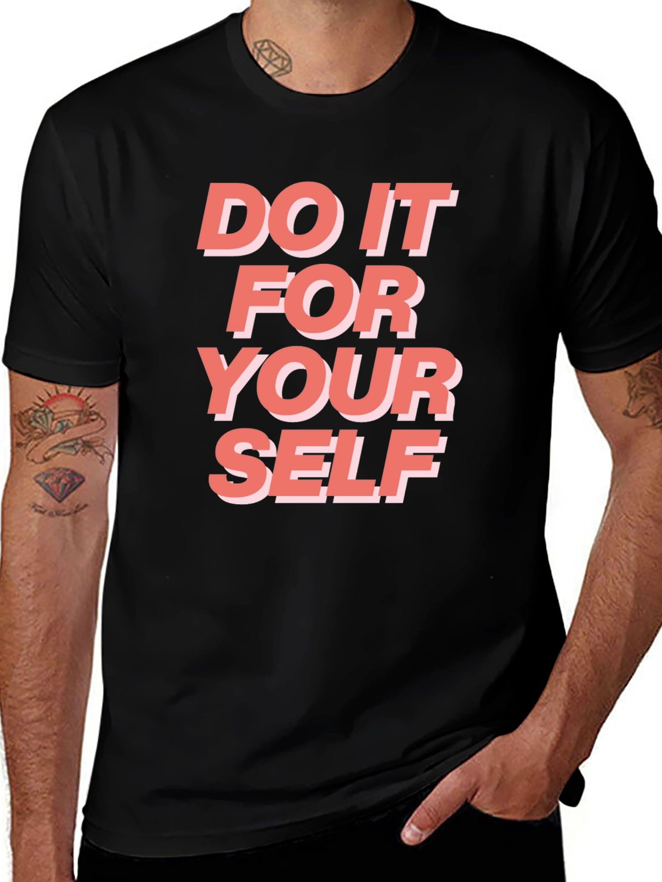 Motivational Graphic T-Shirt - Do It For Yourself