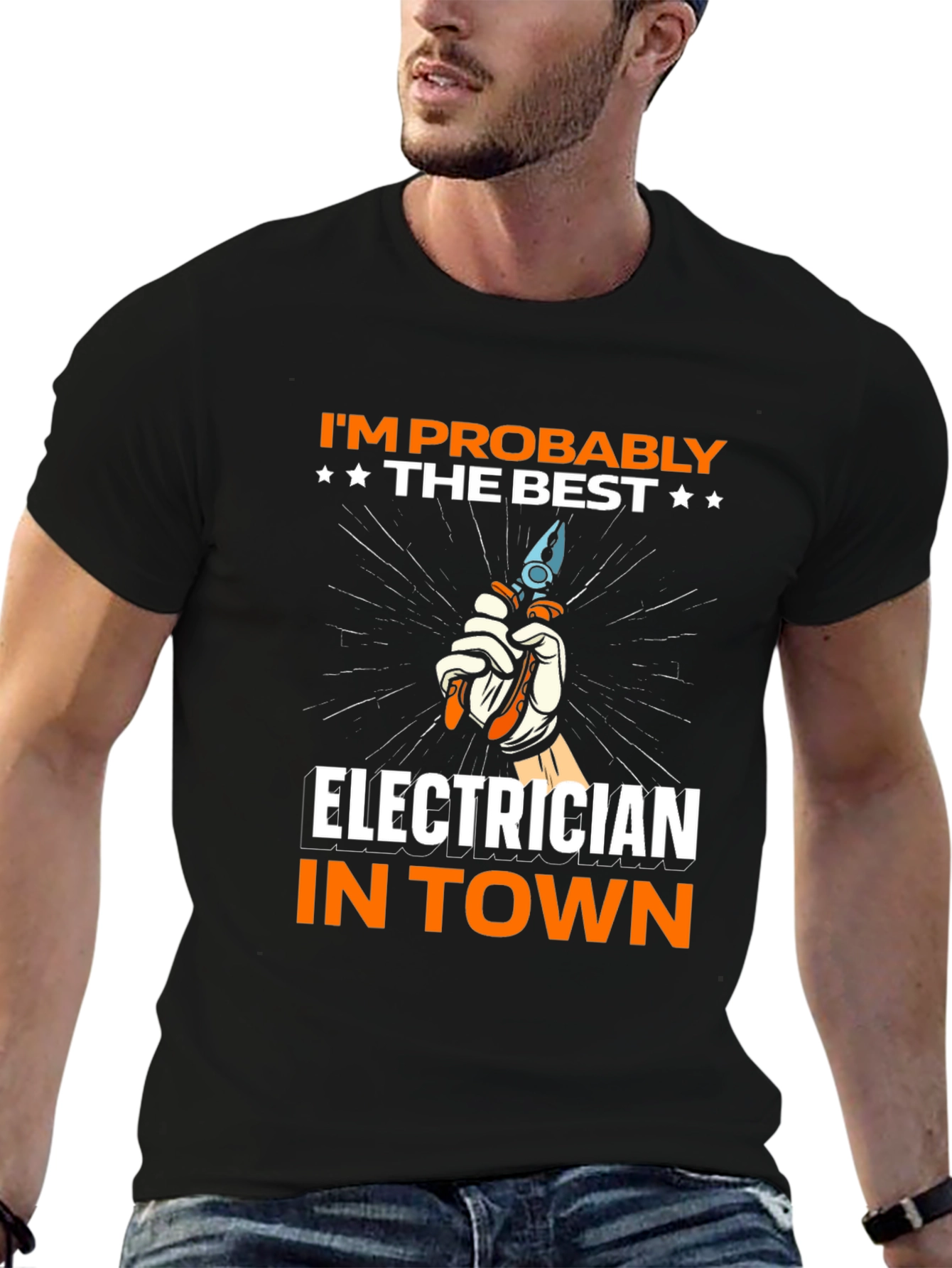 Electrician T-Shirt - Best in Town!